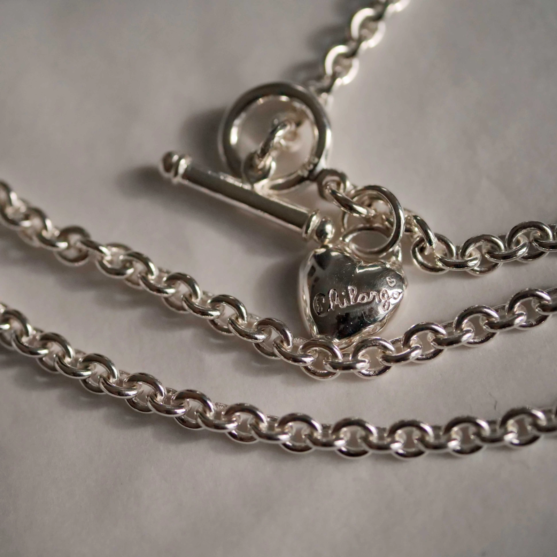 Chilango short Jewelery rond Anchor Chain...high Quality for every Day 45 cm