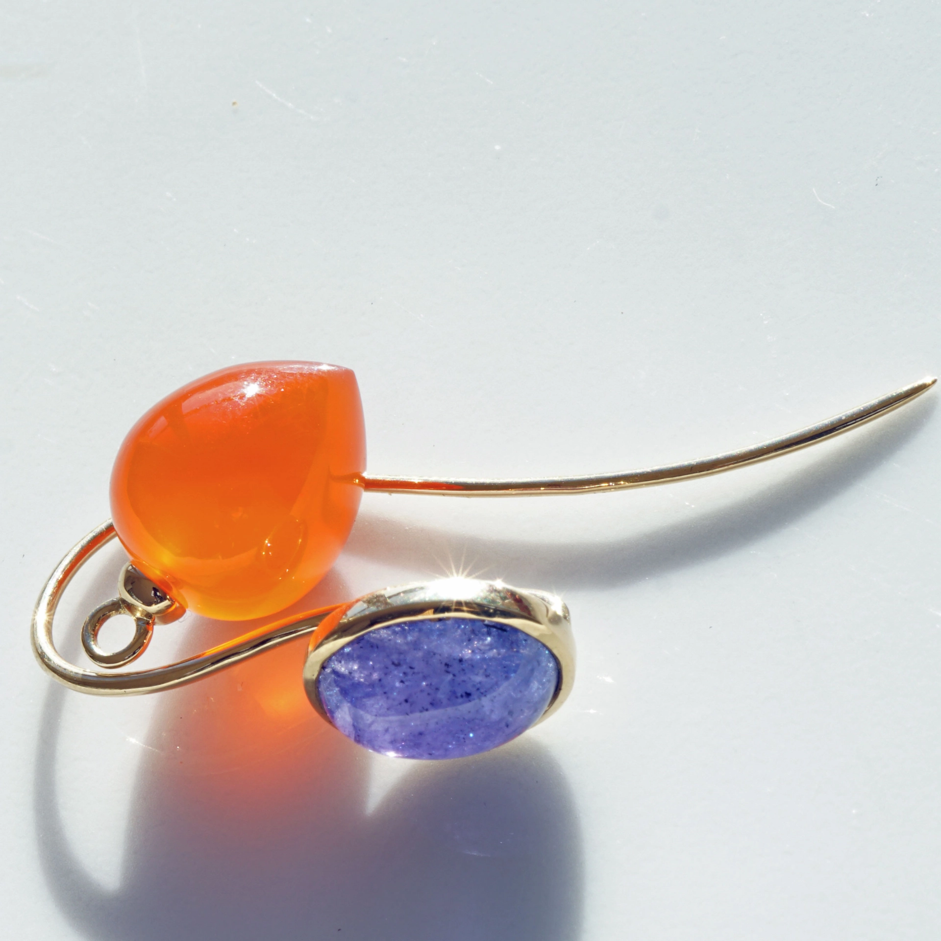 Earrings with detachable pendant ....a Beginnung of Earring Mania
