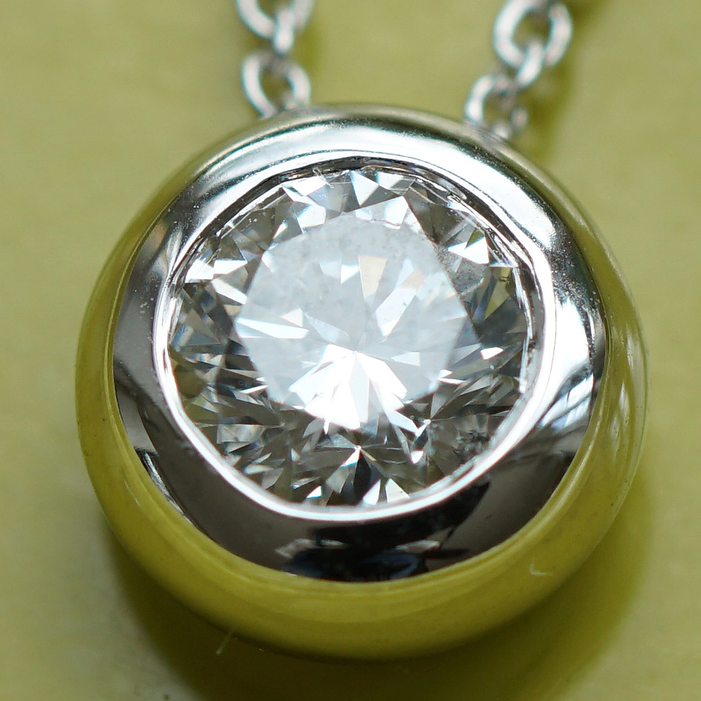 Diamond Pendant with Chain 0.41 ct TW SI...classic Dream