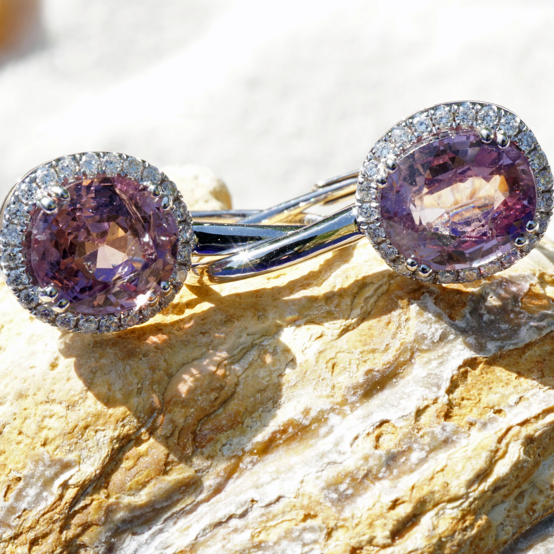 a temptation....pink spinells from burma are very precious gems