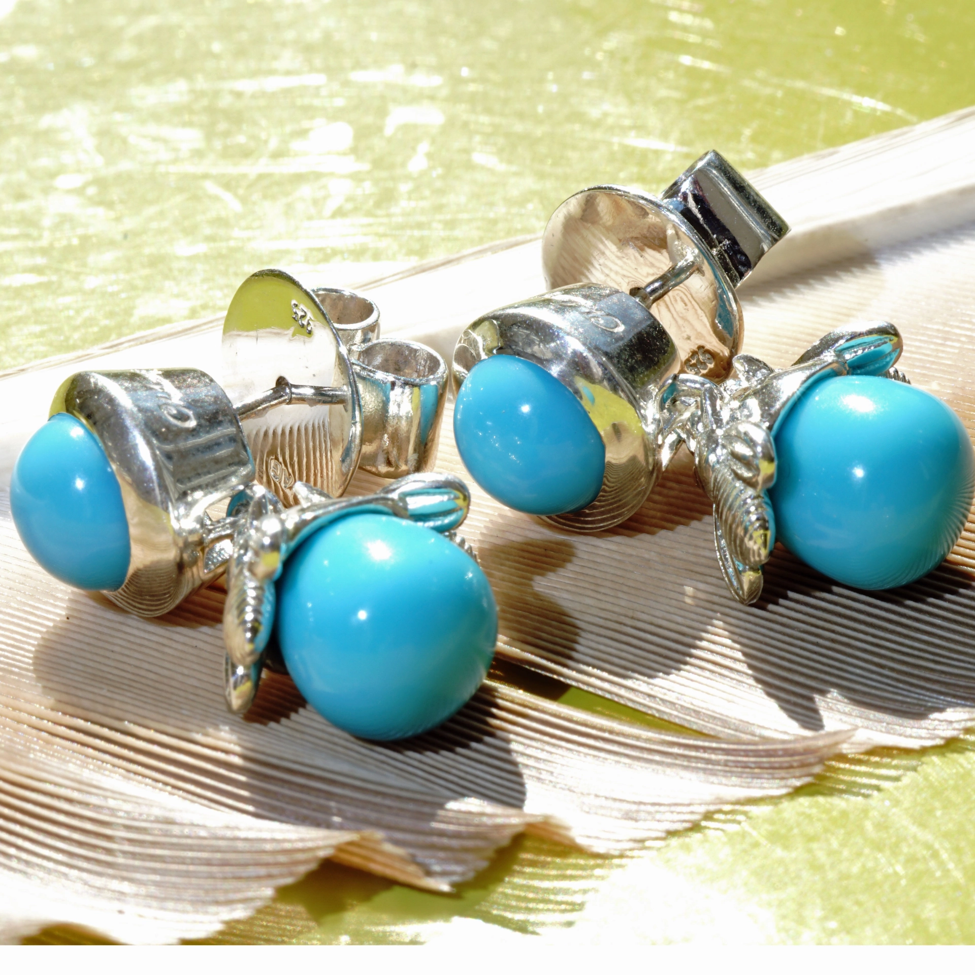 The Best Silver Jewelery forever...High Quality Chilango Earsticke Princess Bee