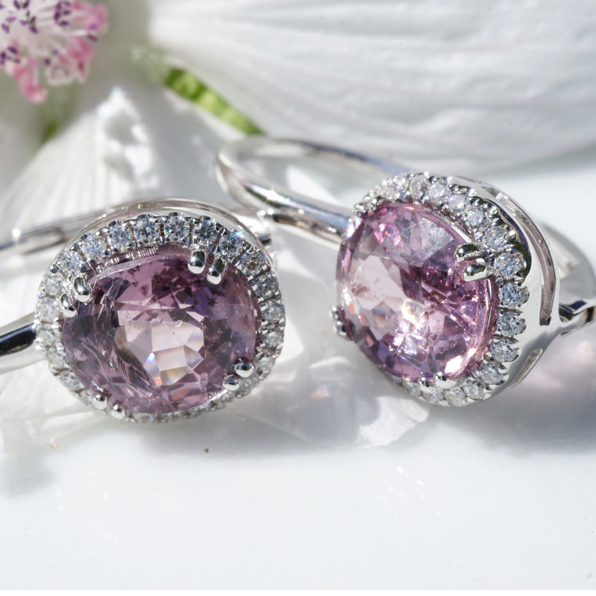 a temptation....pink spinells from burma are very precious gems