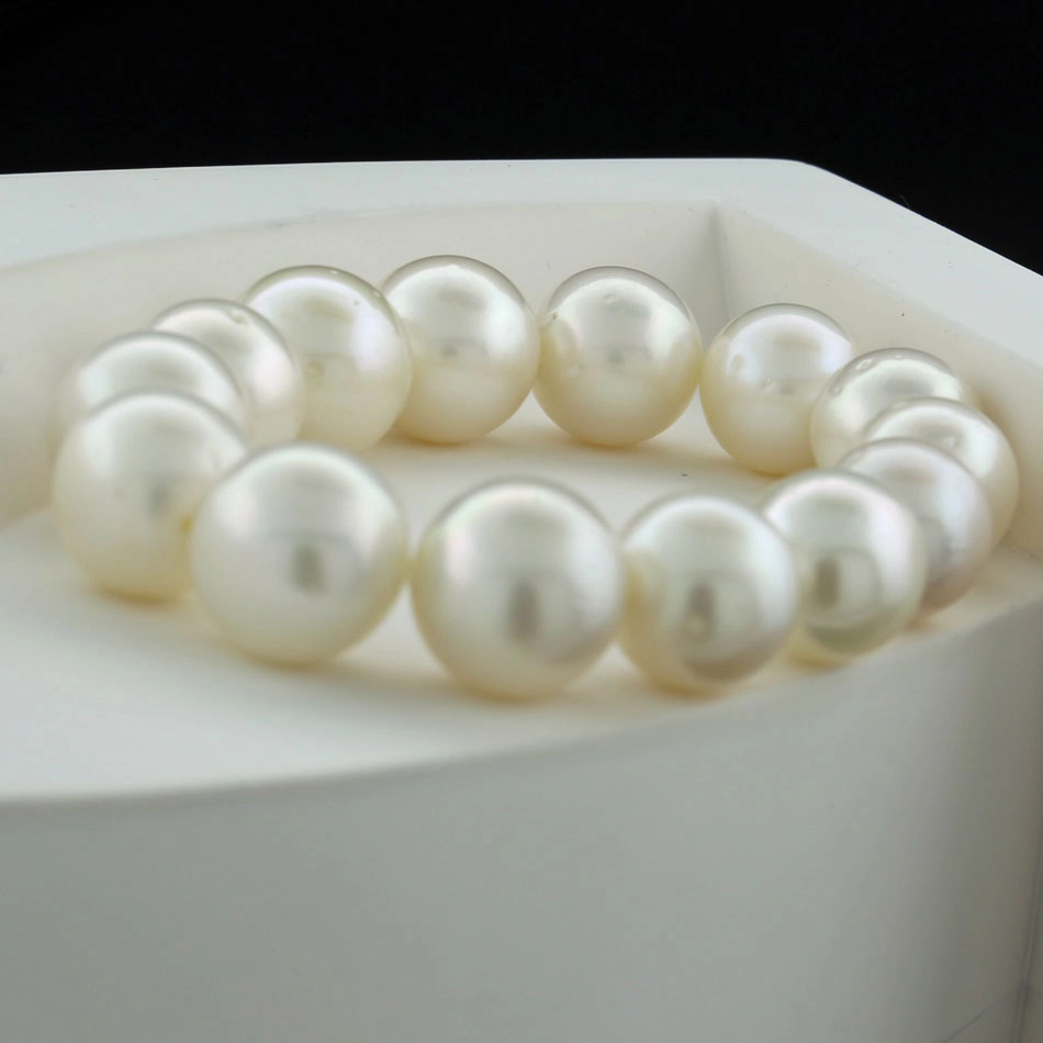 Südsee-Zuchtperl-Armband, 13-15 mm