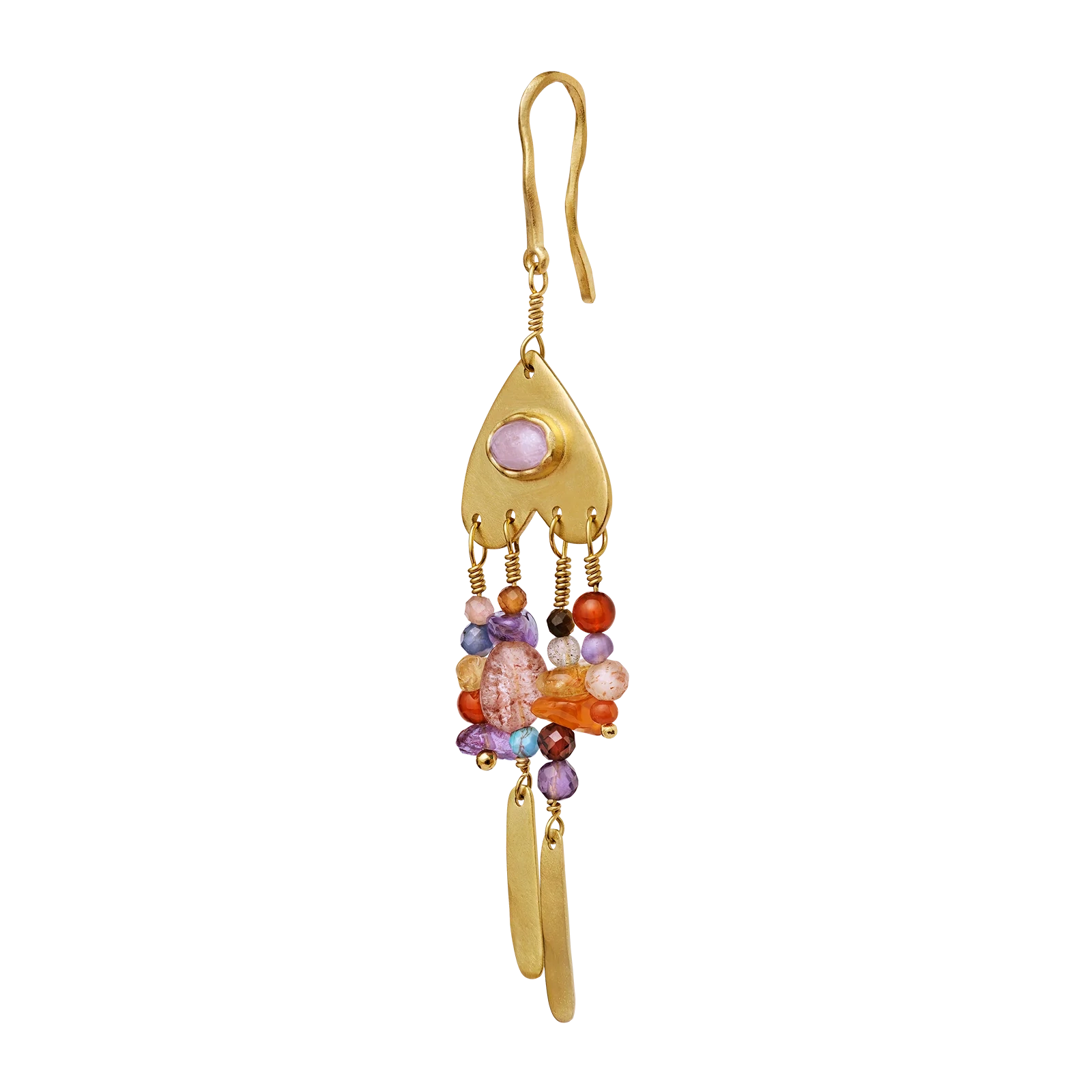 Sage Earrings are a part of Maanesten's Chakra Collection.