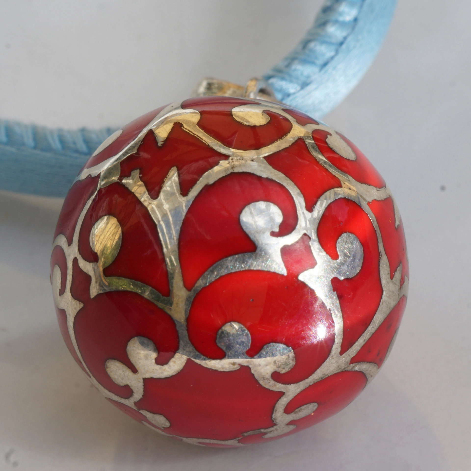 Jingle Ball Pendant 925 Silver.....spherical Ball Sound
