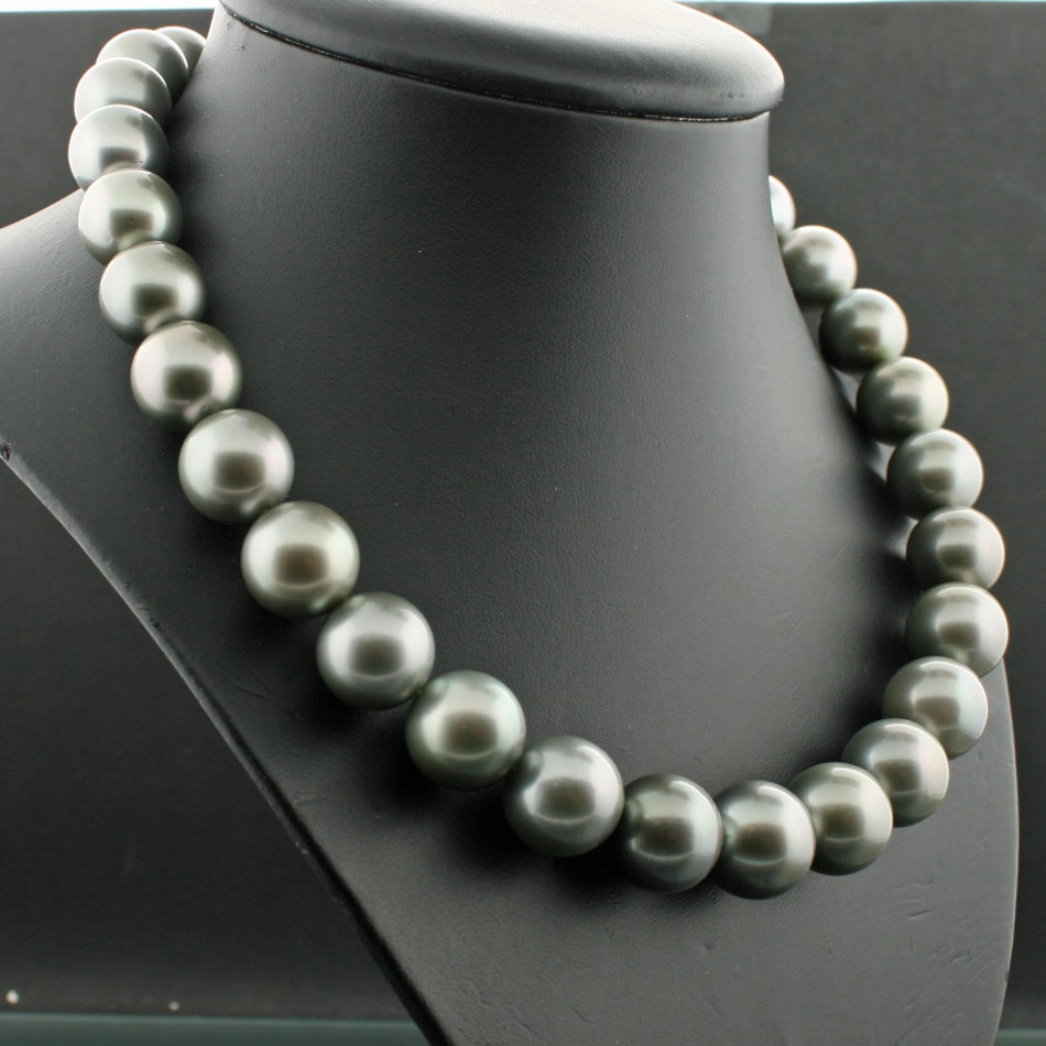 Tahiti-Zuchtperl-Kette-rund-grau-14,2x12 mm