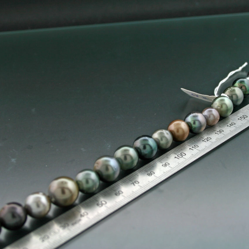 Tahiti-Zuchtperl-Strang/Armband