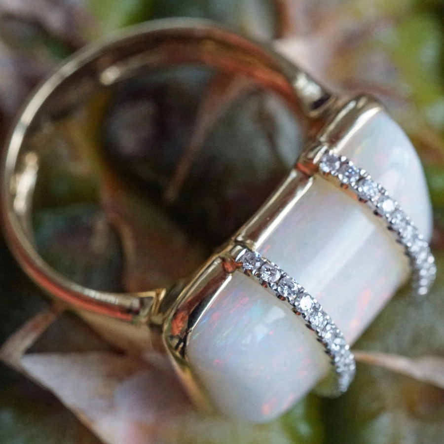 Vollopal Brillant Ring in 750er Gelbgold