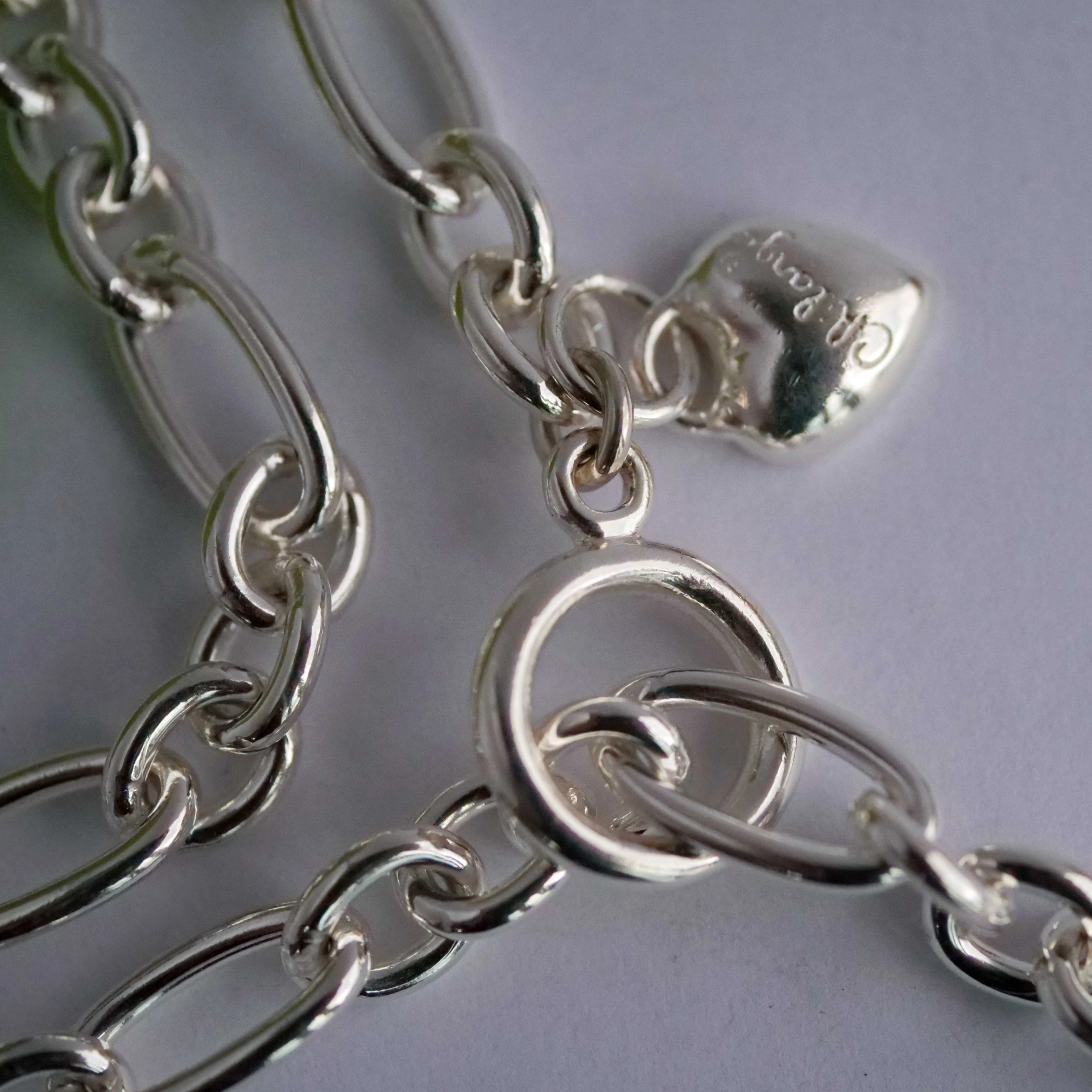 Chilango Figaro Jewelry Chain Superior  in 85 cm 925 Silver 7,2  mm