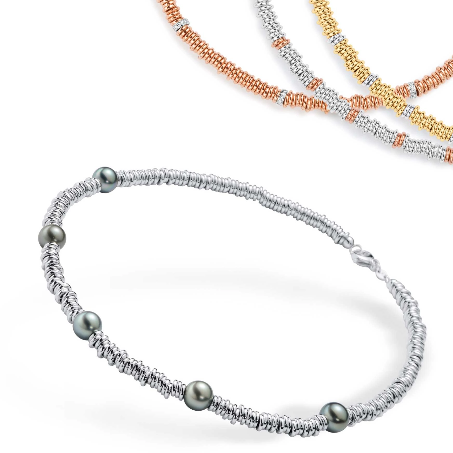 Ceramic Brilliant Bracelet from the popular Loop Kollektion Silhouette Bentner Germany