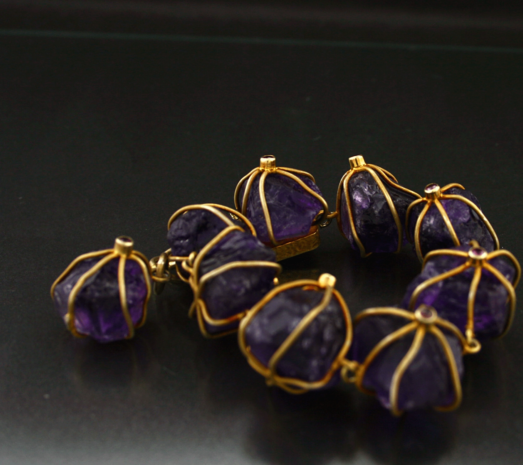 Designerarmband, Amethyst
