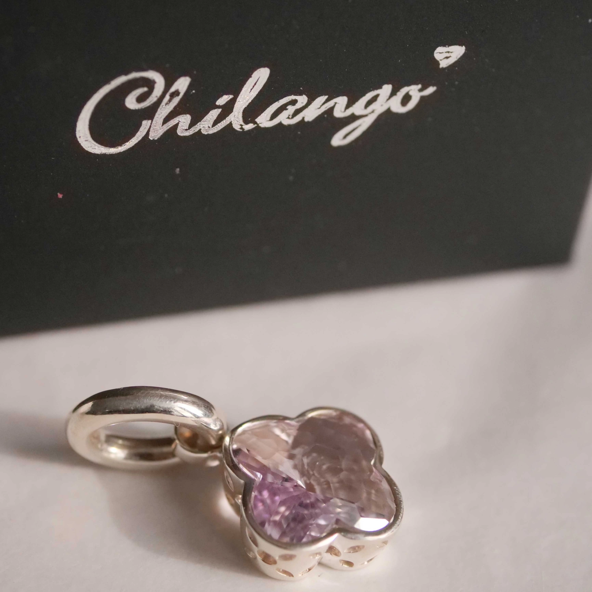 Amethyst Pendant from the Lilli Flower out of Nature Series from the Lifestyle Jewelry Manufacturer Chilango