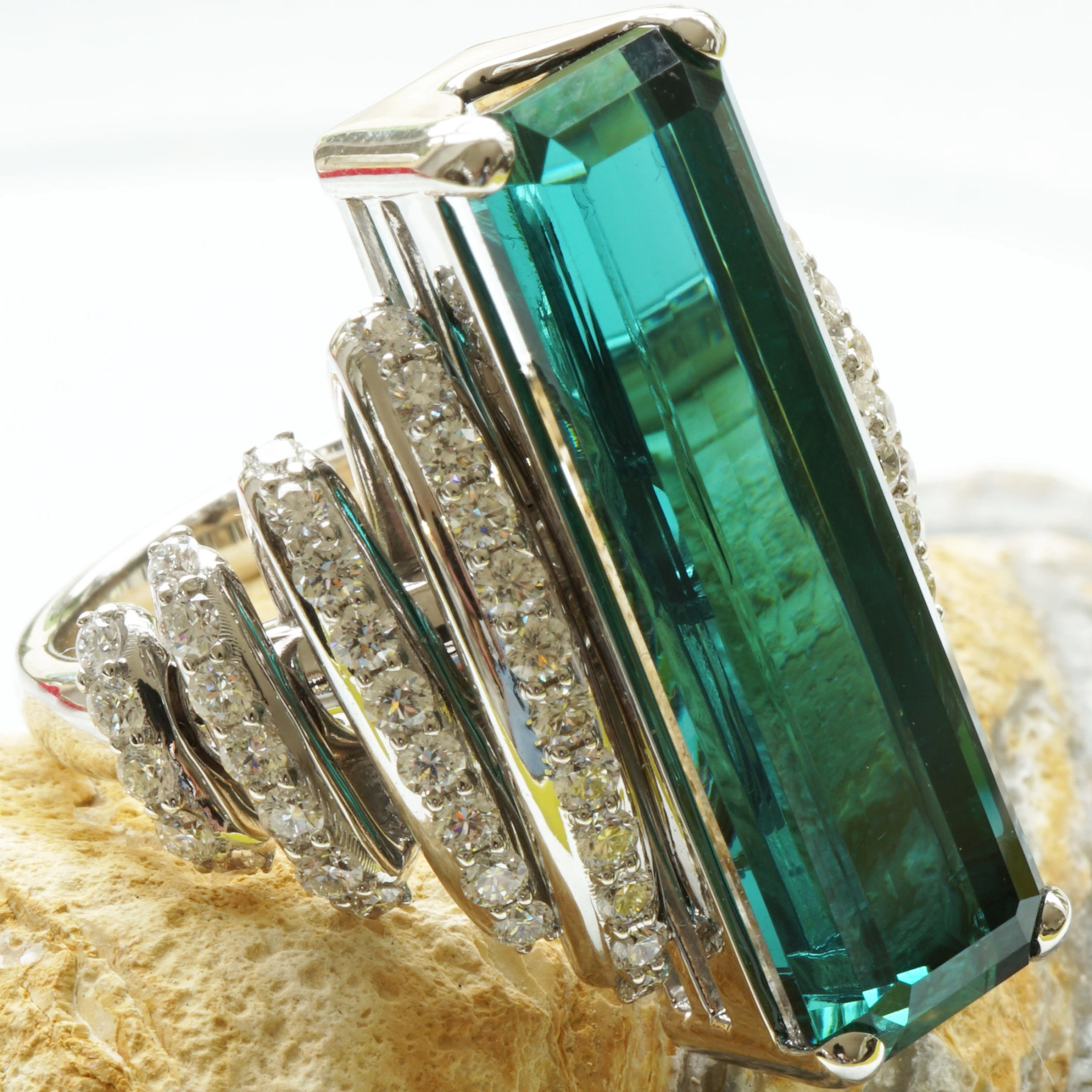A Unimaginably Mysterious Mint Blue...Indigolith from Afghanistan