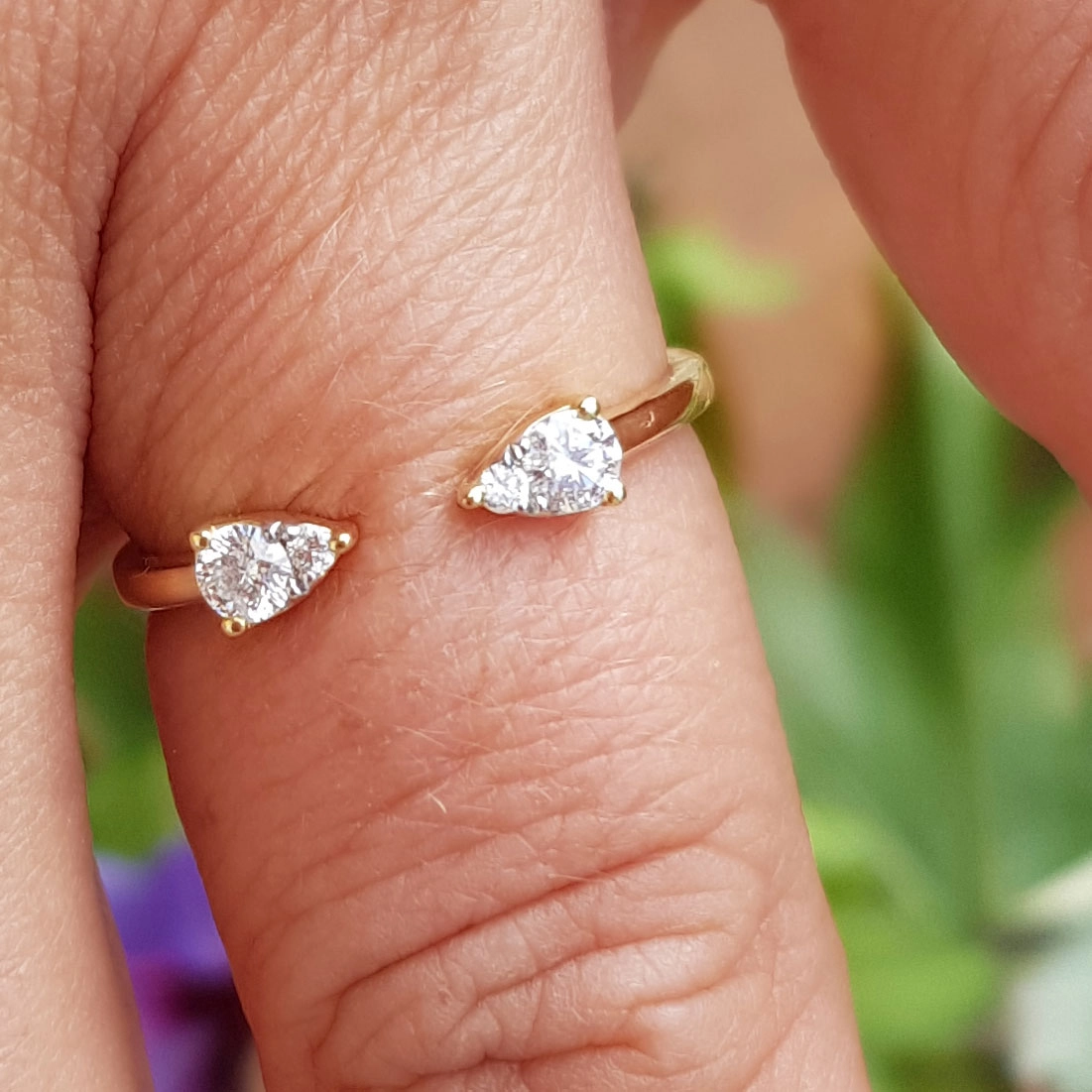 Brillant Ring 750er Gelbgold
