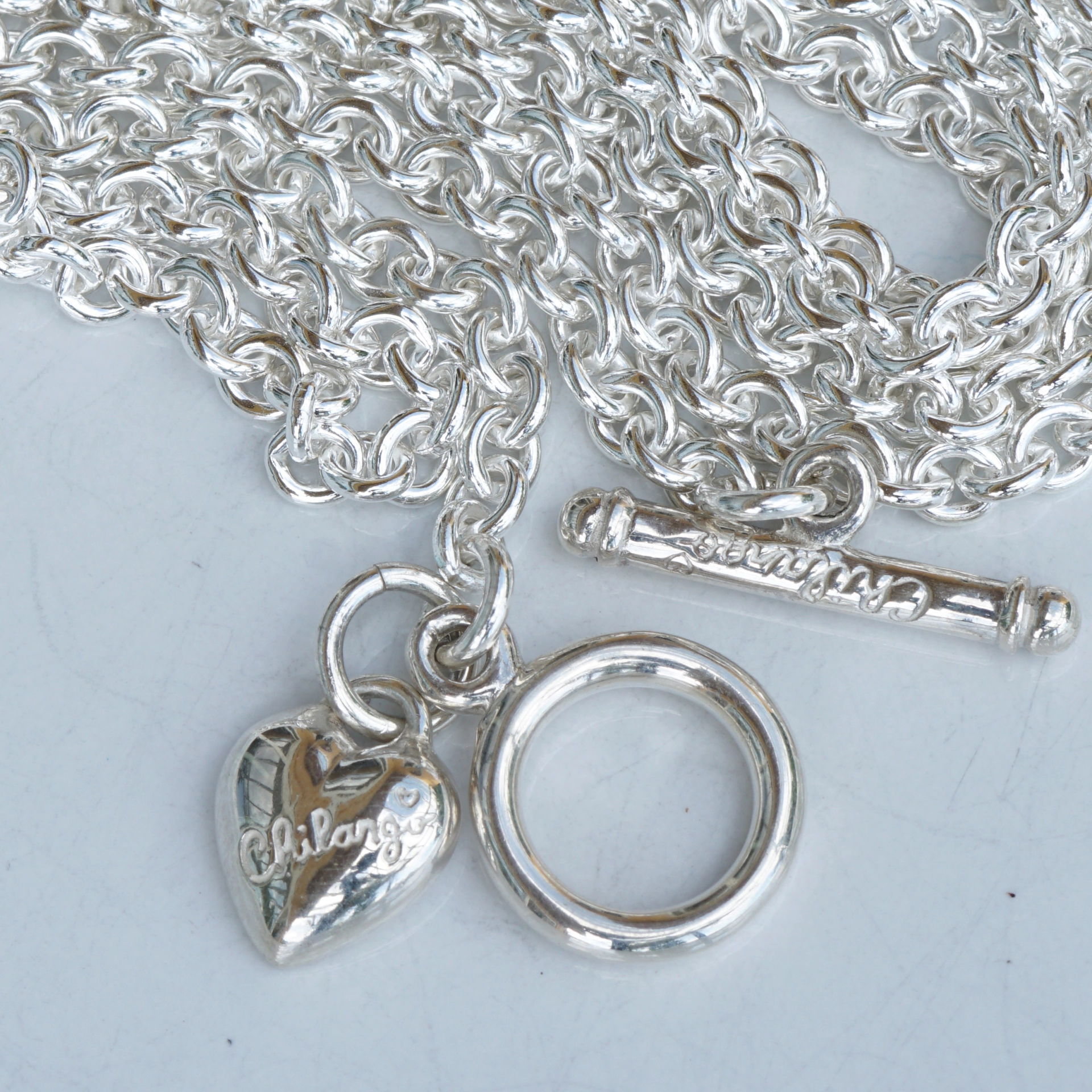 Chilango Kette fine Luxury 85 cm 925er Silber 2,5 mm breit soo fein