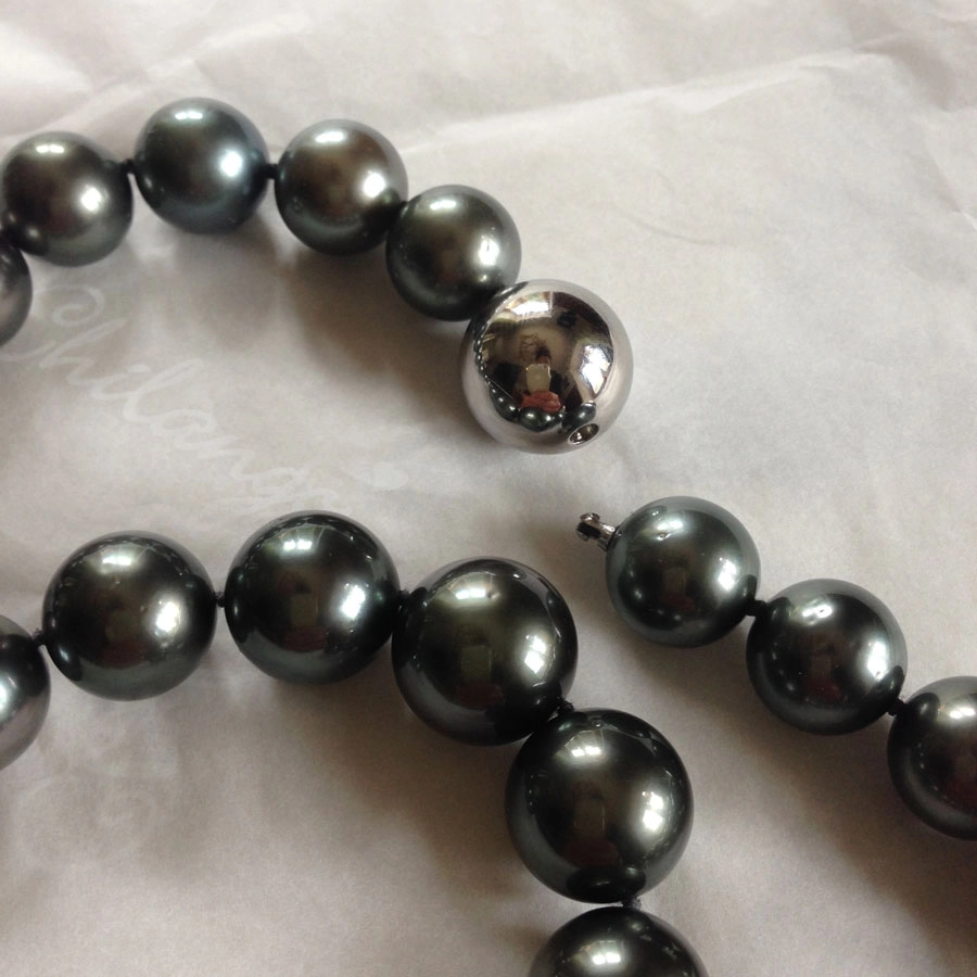 Avantgarde interchangeable Clasp Steel/polished lasered 12 mm