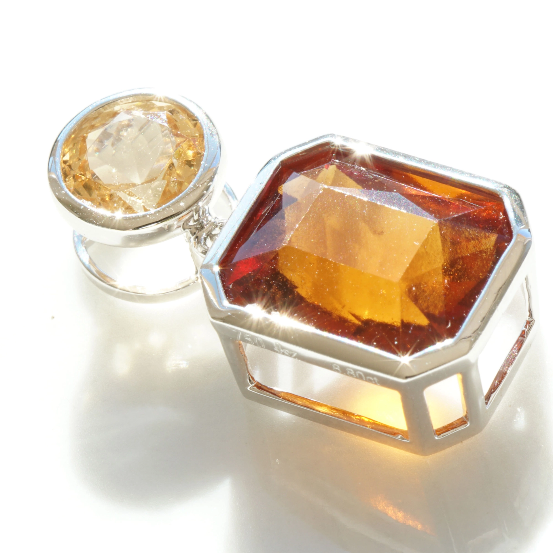 Neverseen this volcanic Color of Hessonit Garnet