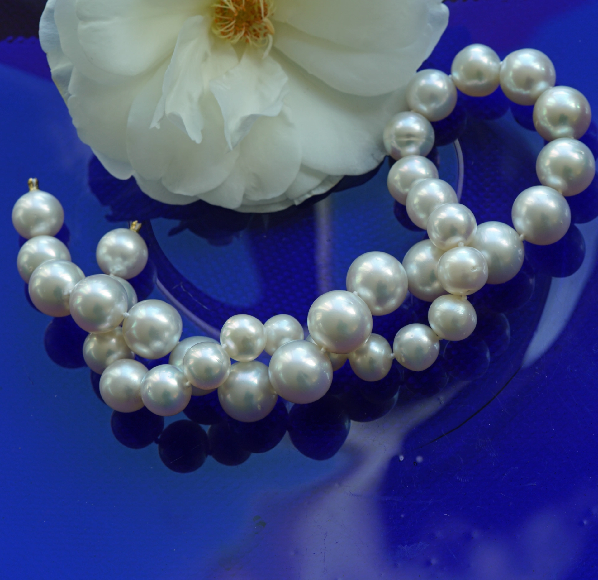 Southsea Pearl Necklace....high Quality...14,8-11 mm White AAA+