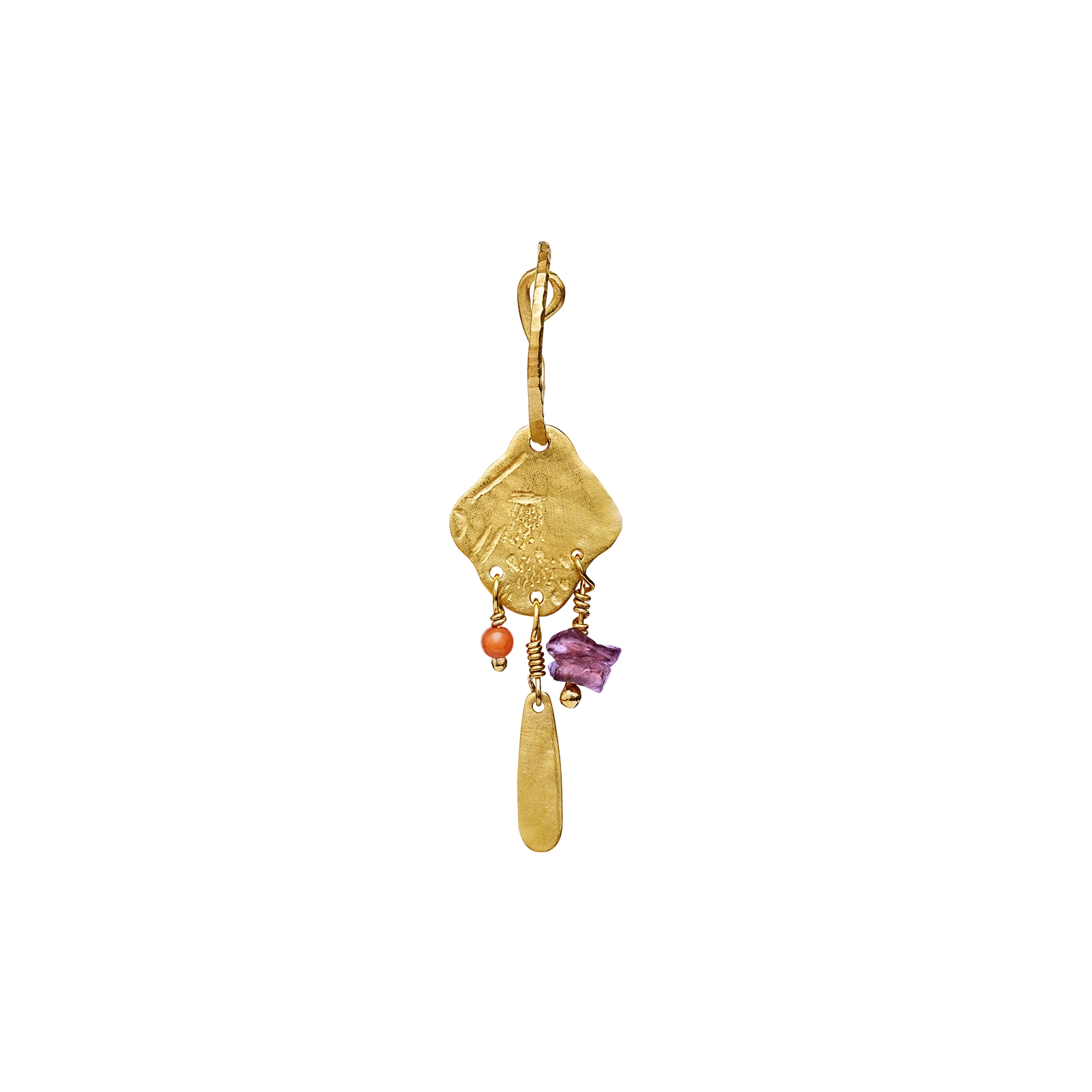 Root Chakra Earrings are part of Maanesten's Chakra Collection