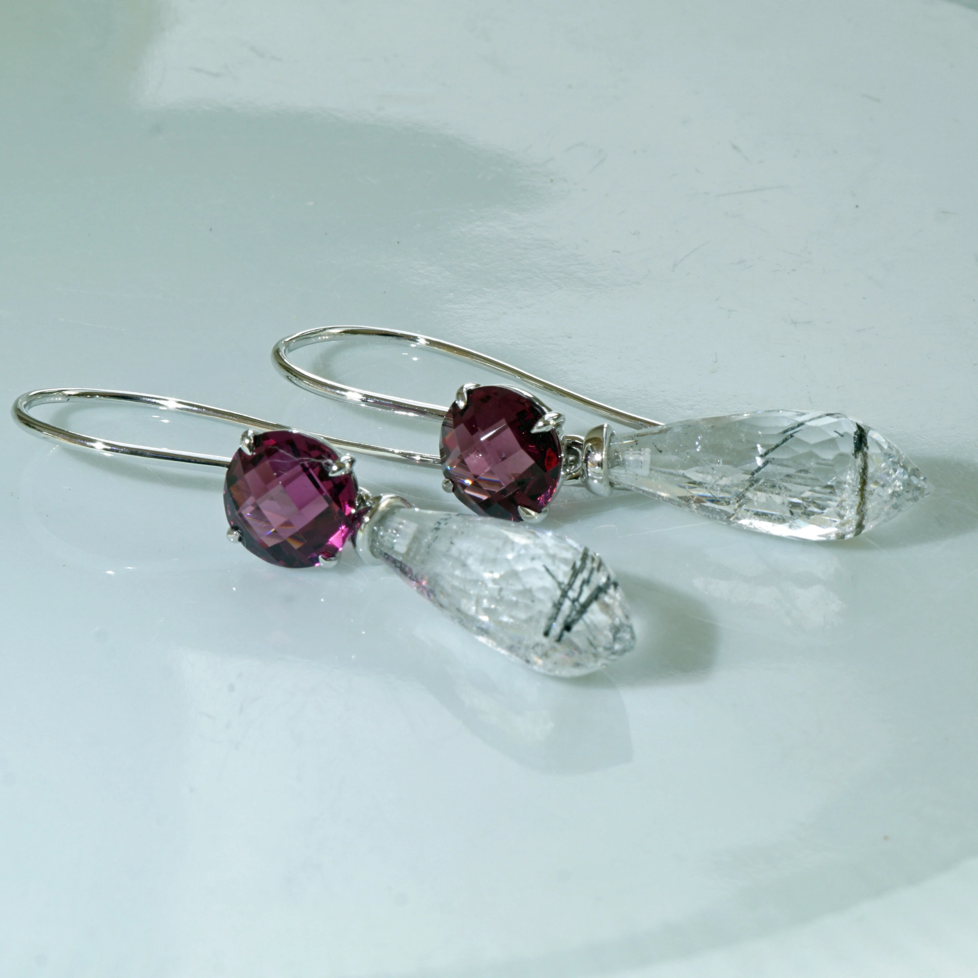 Earrings with detachable pendant ....a Beginnung of Earring Mania