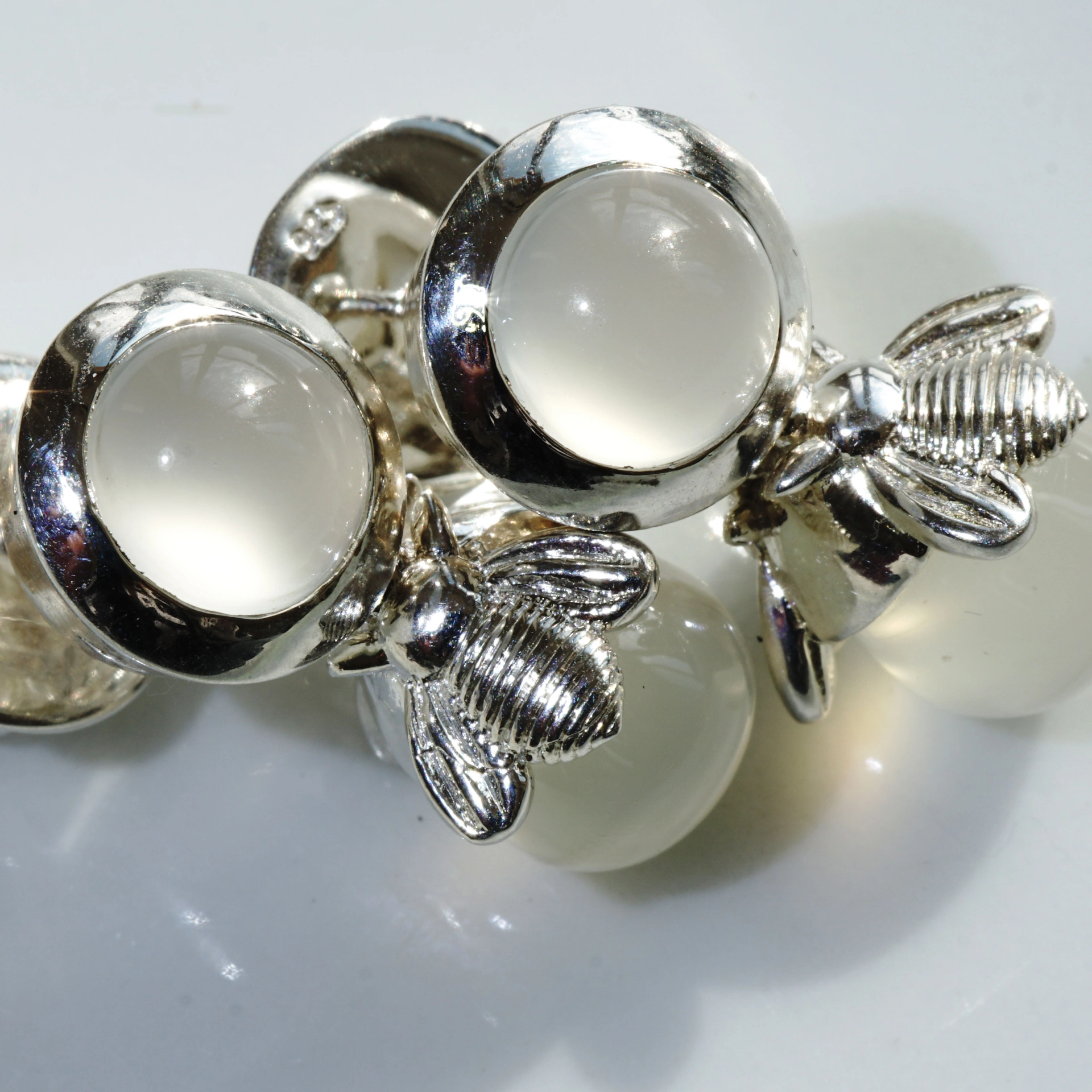 The Best Silver Jewelery forever...High Quality Chilango EARRINGS PRINCESS BEE