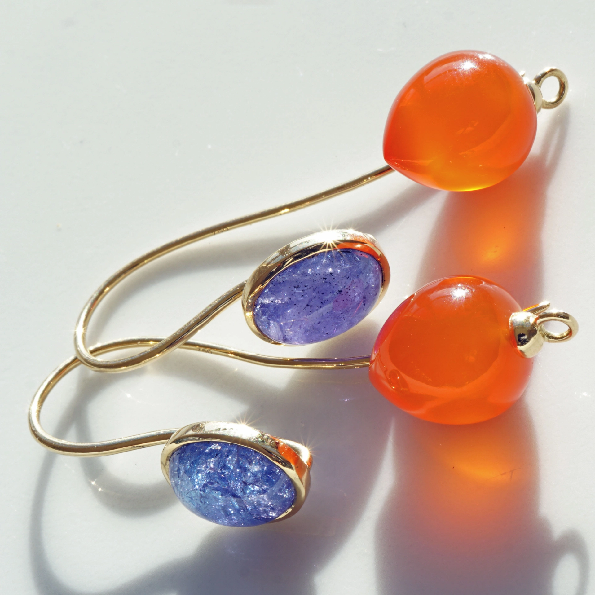 Earrings with detachable pendant ....a Beginnung of Earring Mania