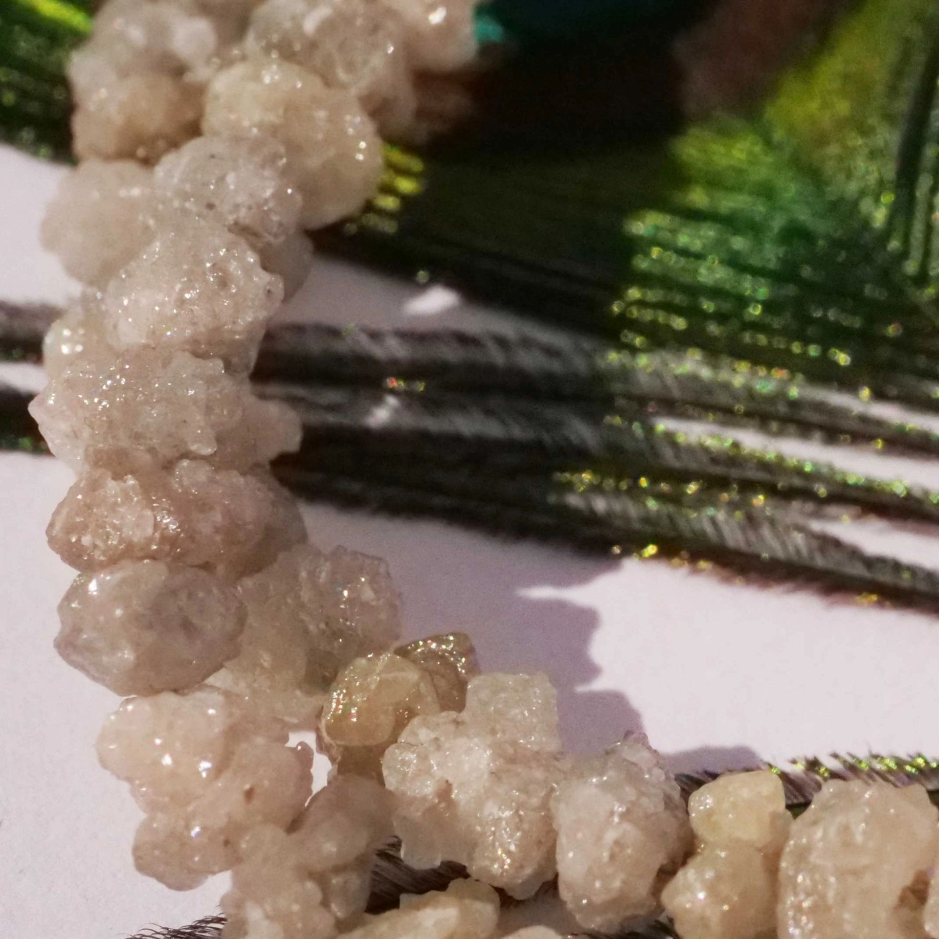 Natural Diamond Strand in the form of rough Diamond uncut Nuggets  5-6 mm totally 55 ct