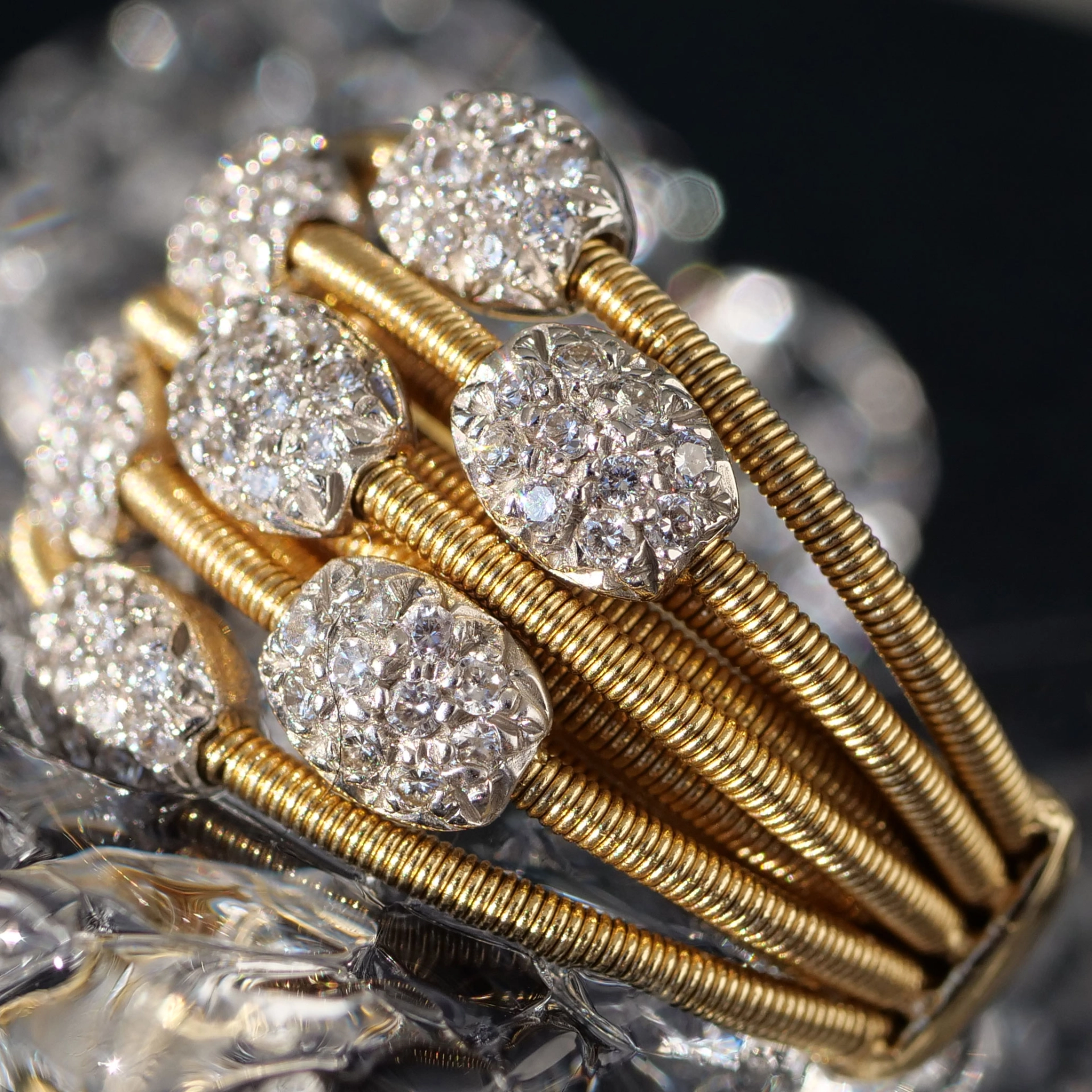 Marco Bicego Diamond Ring 18 kt Gold 1.05 ct F / VS...wonderful Designer