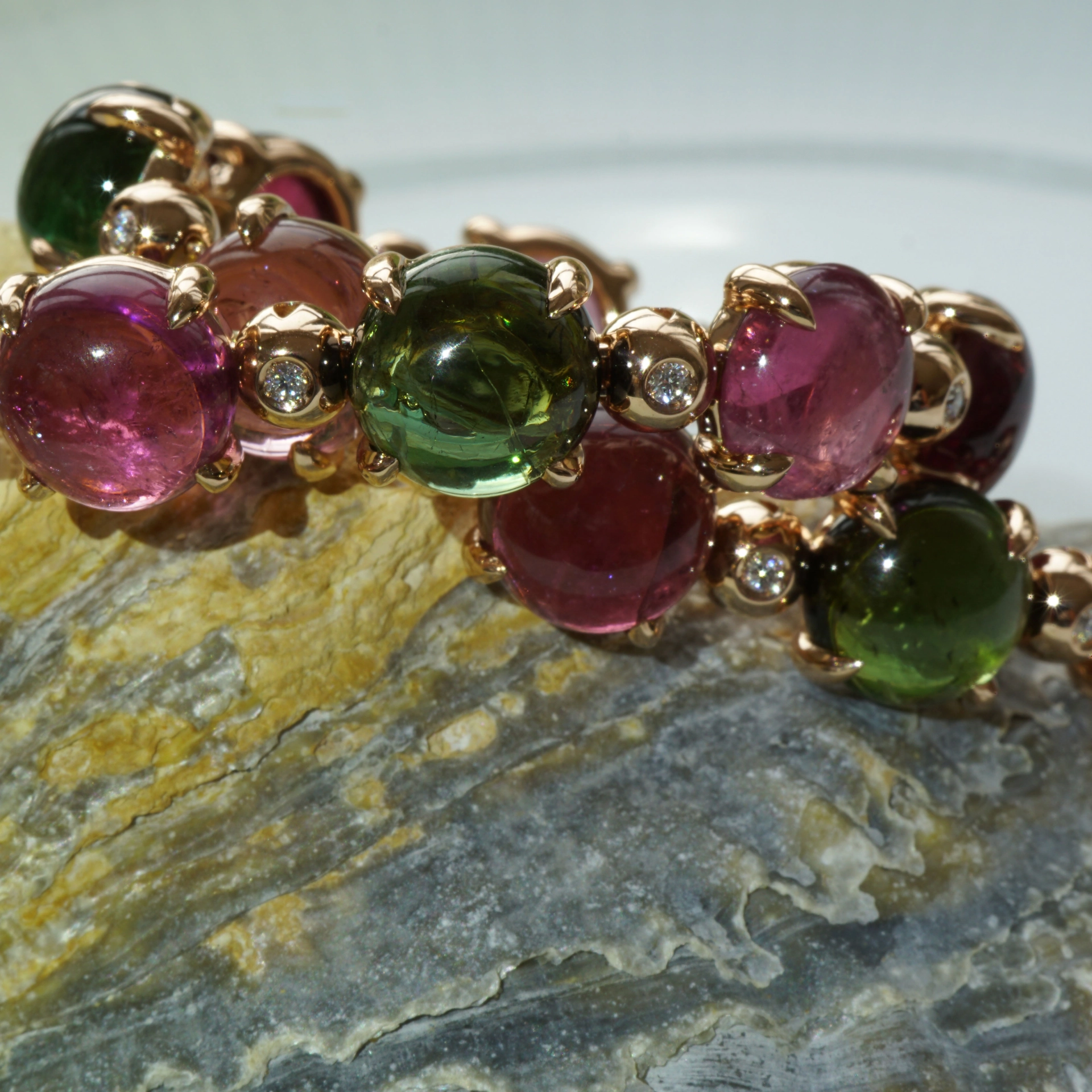 Amazing Transparency and Luminosity...Multicolor Turmalins
