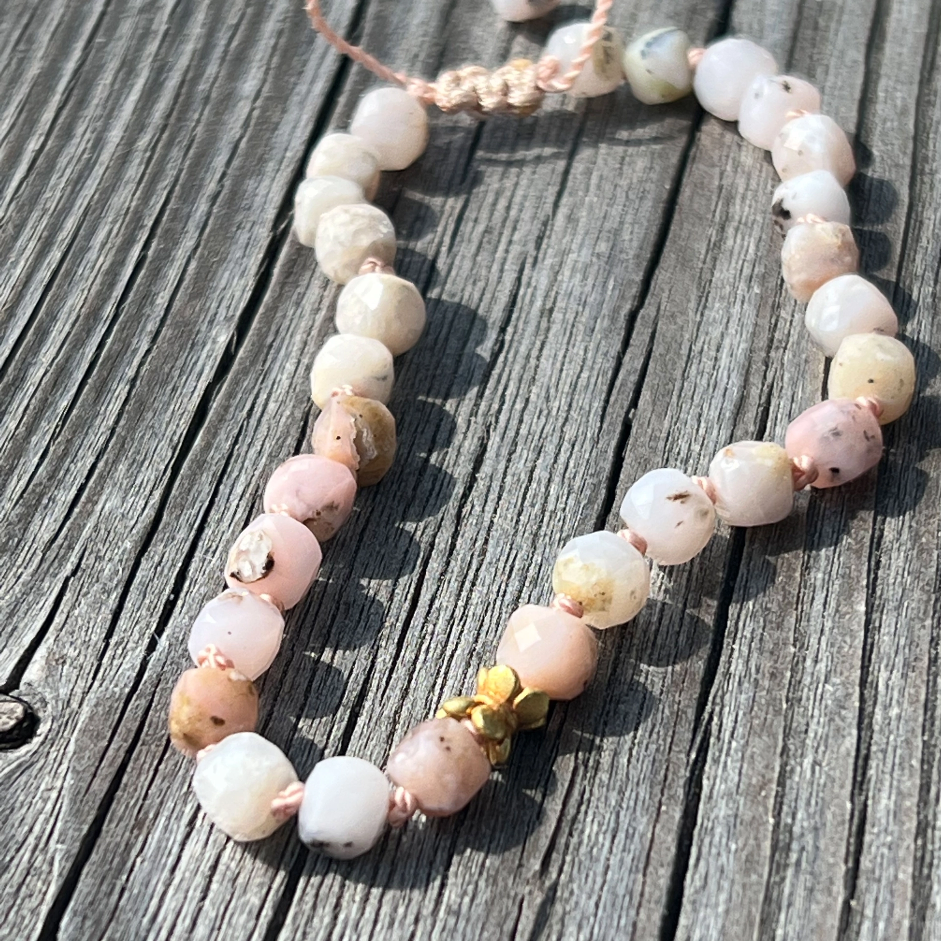Andenopal Bracelet..900er Finegold ...so pretty