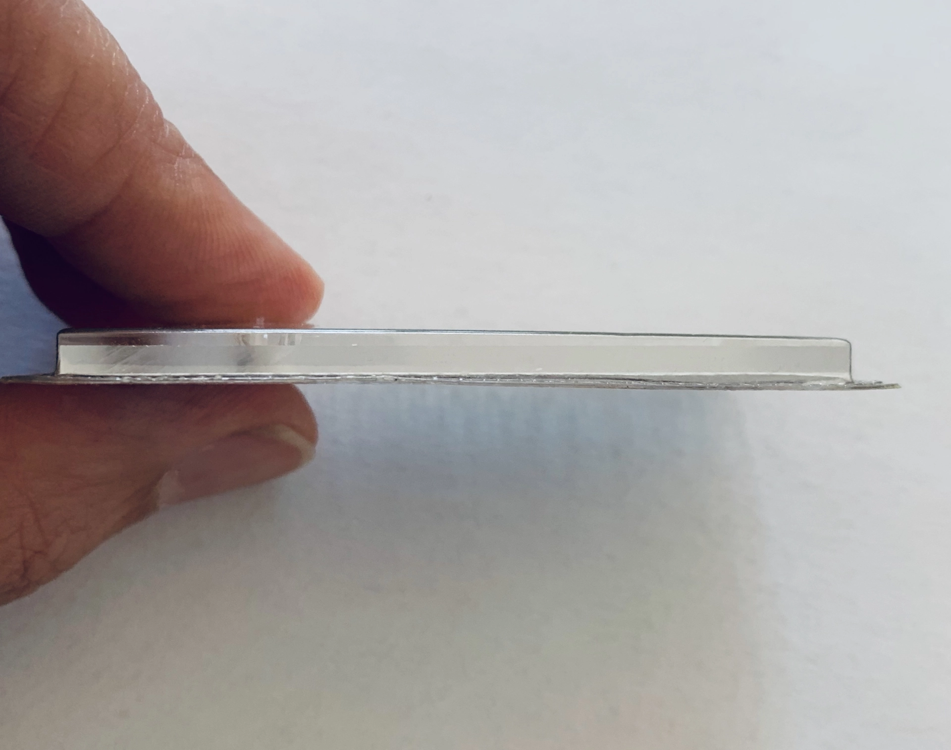 Vollschliff Brillant eingeschweisst 1.12 ct G(1) weiss / IF lupenrein Expertise IGI