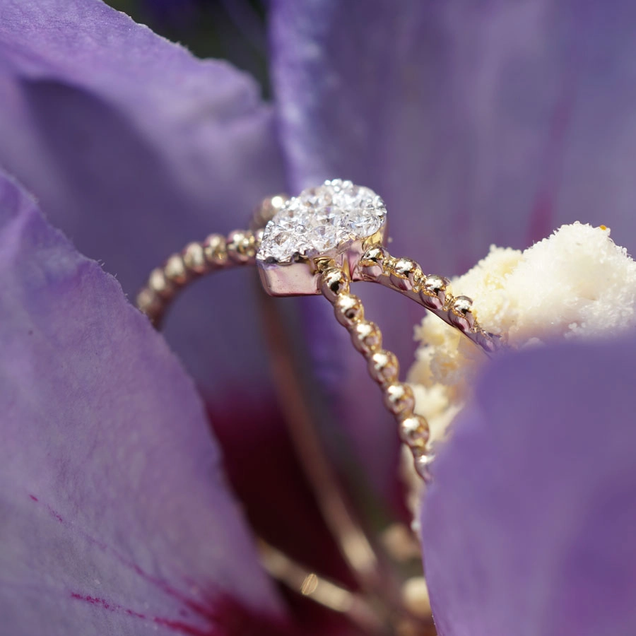 Brillant Ring 750er Gelbgold