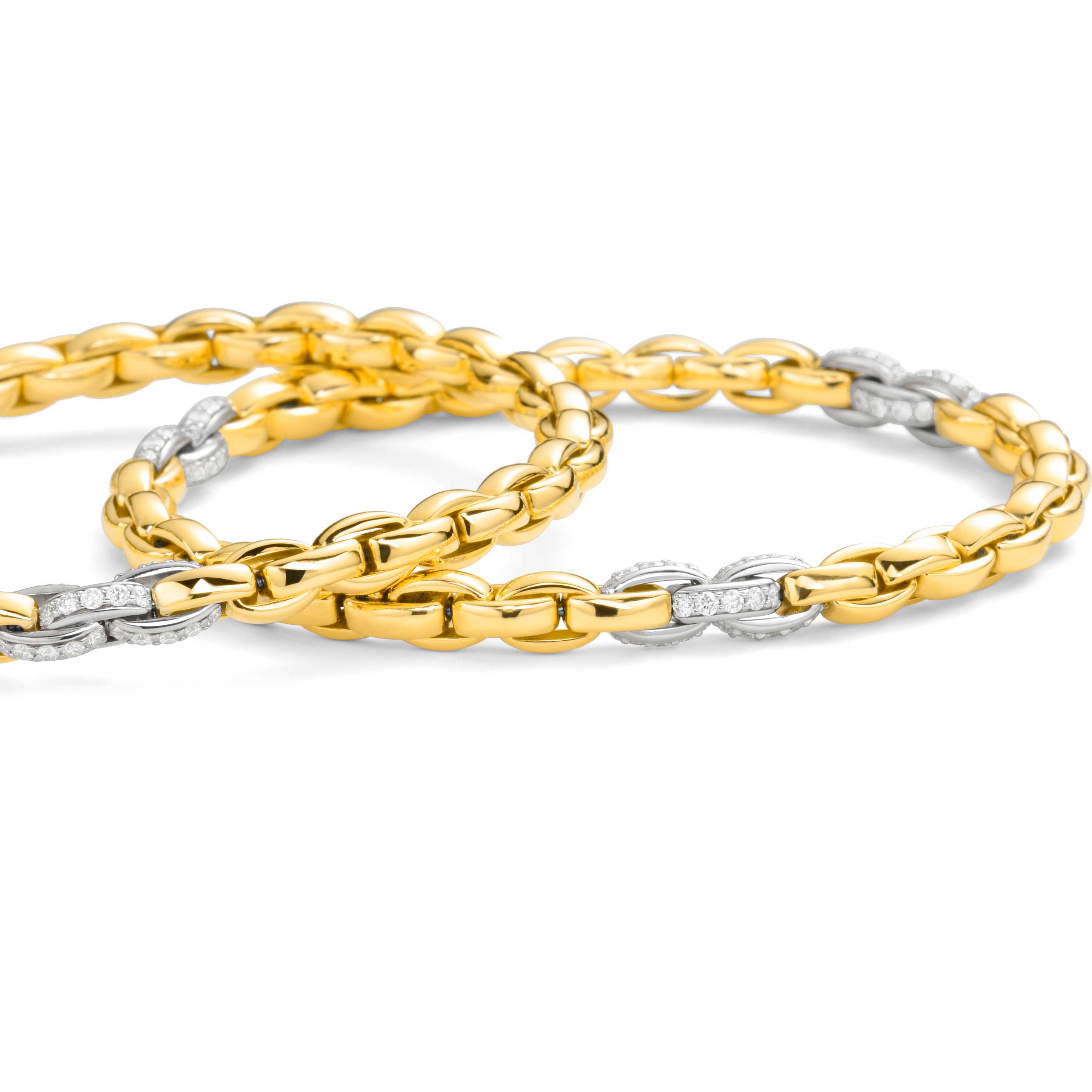 Unisex Bracelet Moove Titanium black matt 950 Platinum by Silhouette Schmuck Bentner