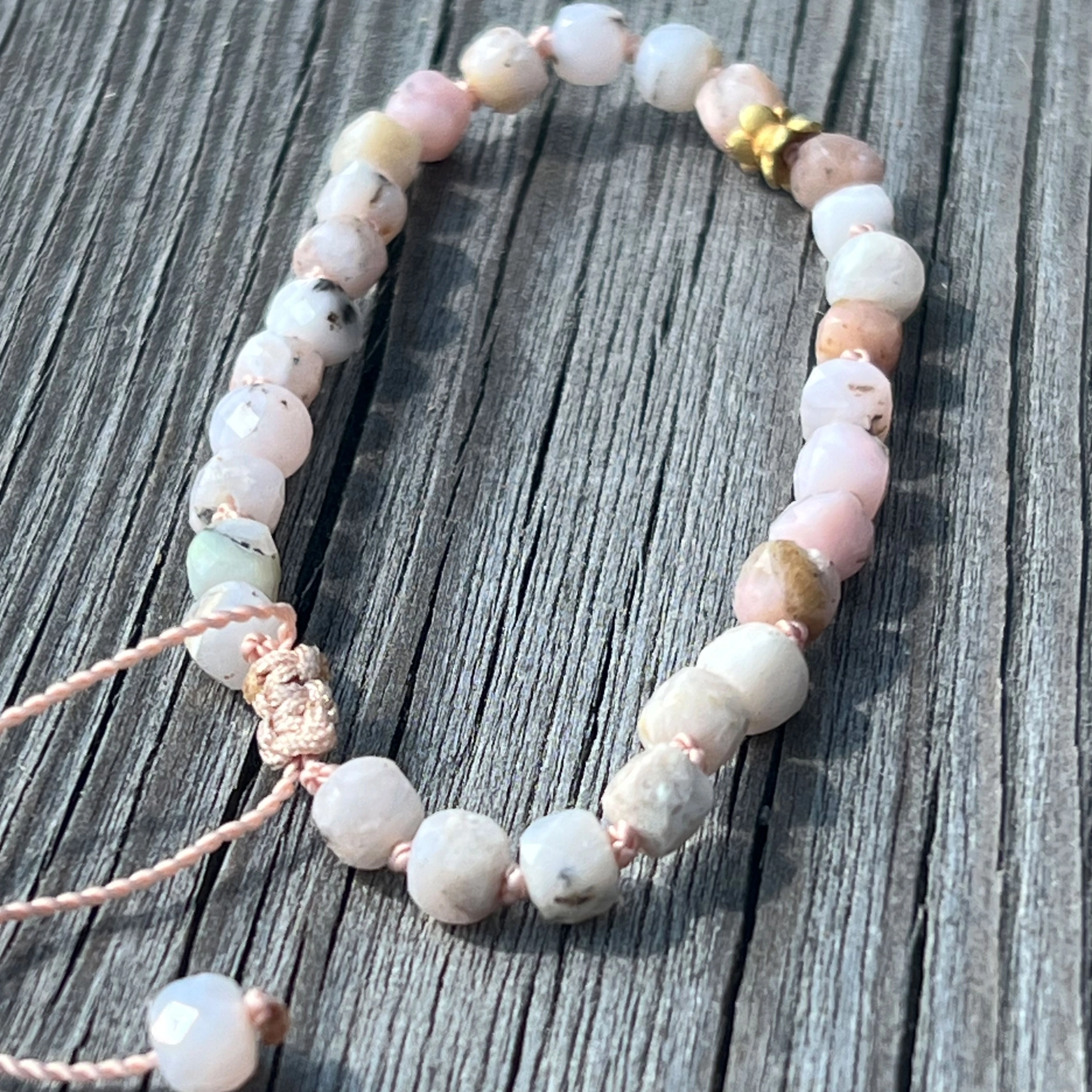 Andenopal Bracelet..900er Finegold ...so pretty