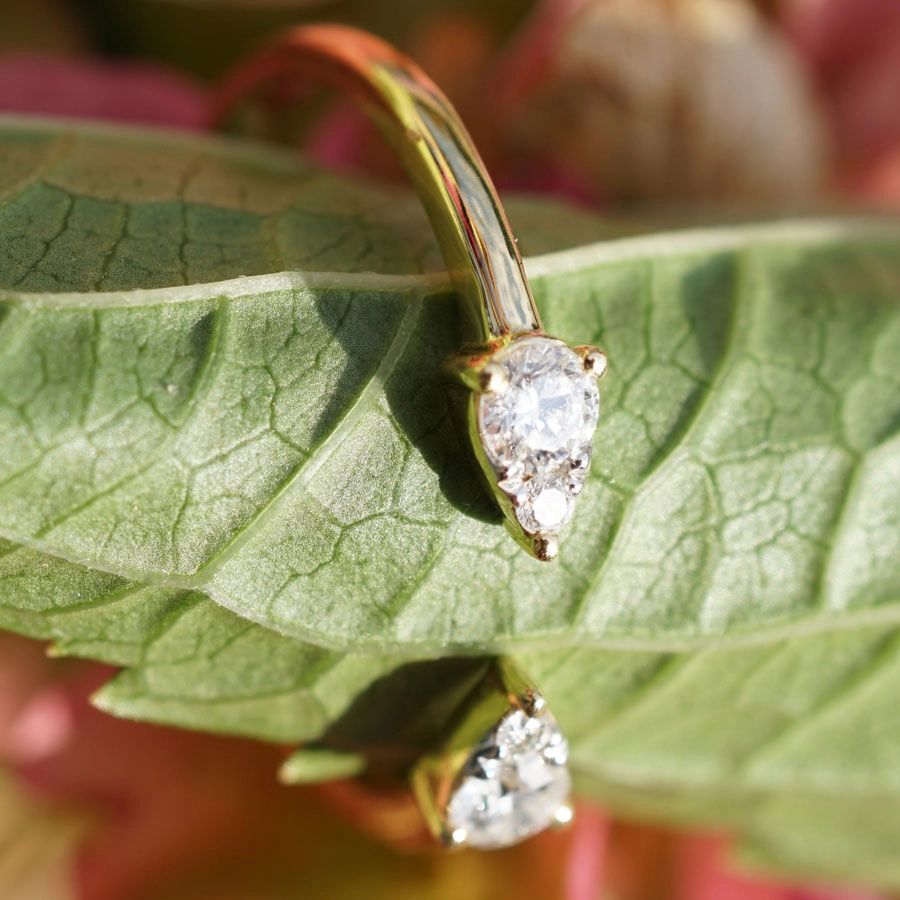 Brillant Ring 750er Gelbgold