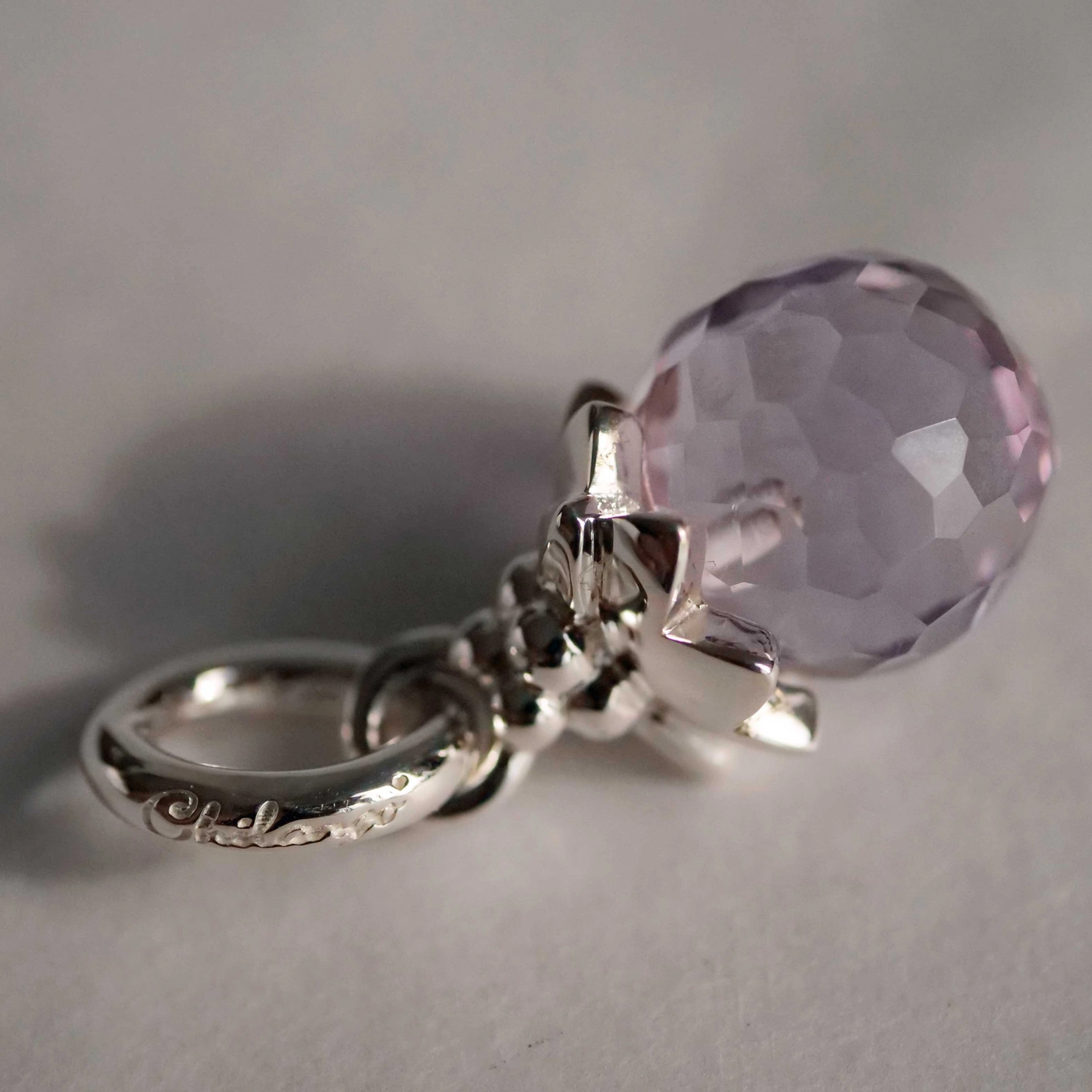 Amethyst Pendant Tutenchamun Flower Drop from the Lifestyle Jewelry Manufacturer Chilango
