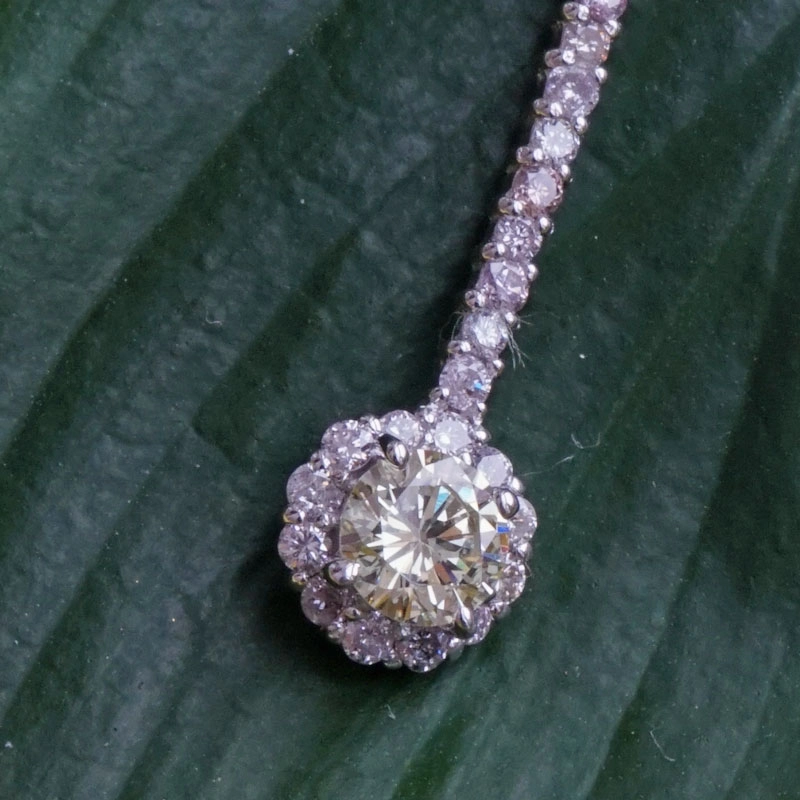 Brillant-Anhänger-750er-Weißgold-0.30ct-0.37 ct