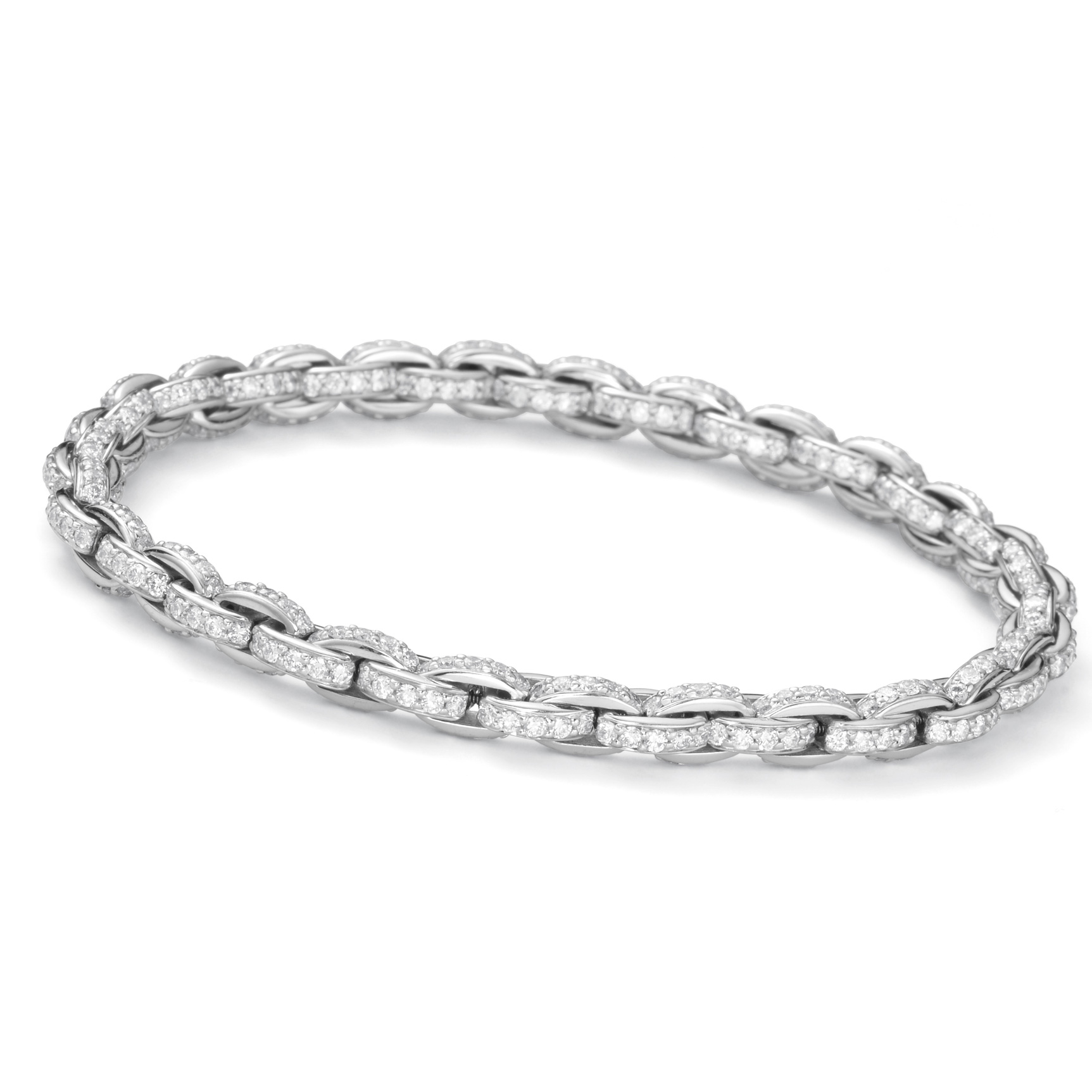 Unisex Bracelet Moove Titanium black matt 950 Platinum by Silhouette Schmuck Bentner