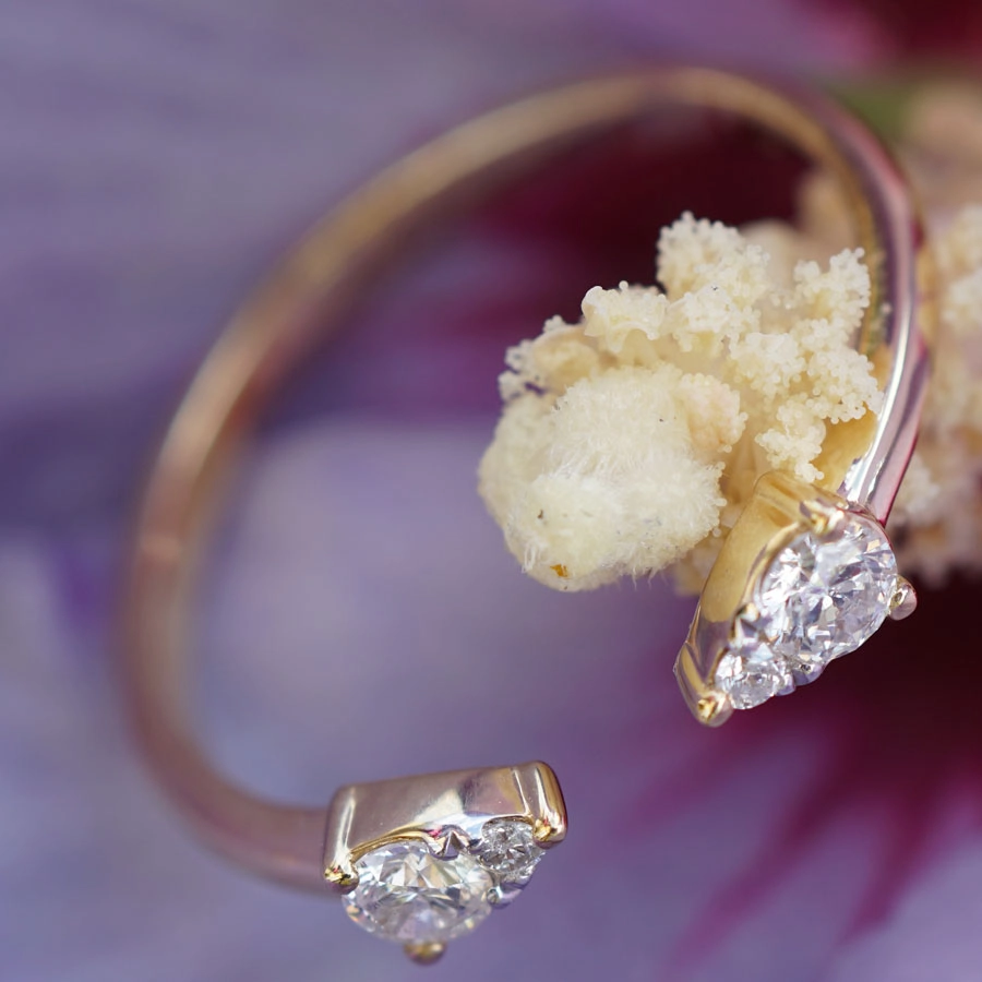 Brillant Ring 750er Gelbgold