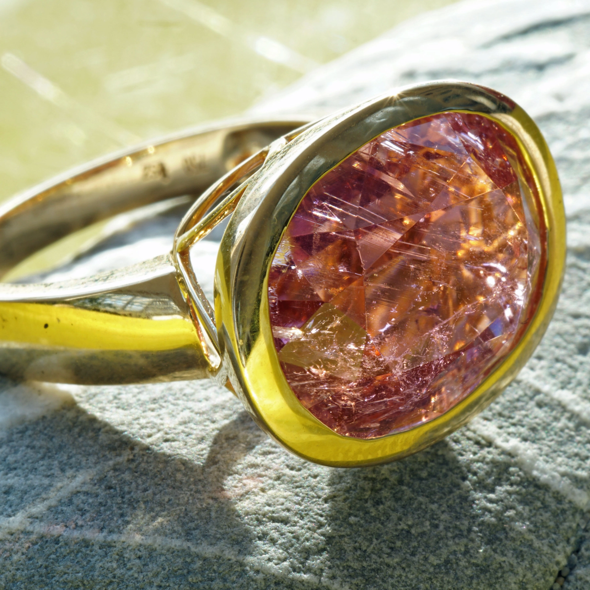 Rubellit Ring from Afghanistan...your graceful companion