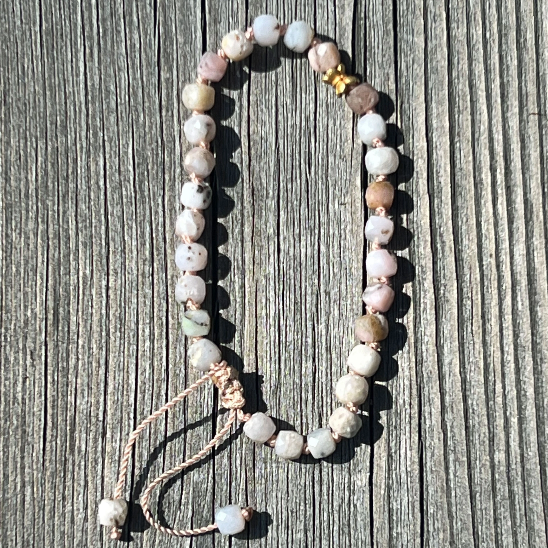 Andenopal Bracelet..900er Finegold ...so pretty