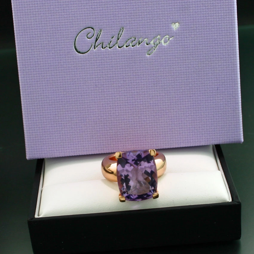Ring Rose Magic of Antartica Lights in 925/-Silber/vergoldet, Chilango by Mara Zillgens