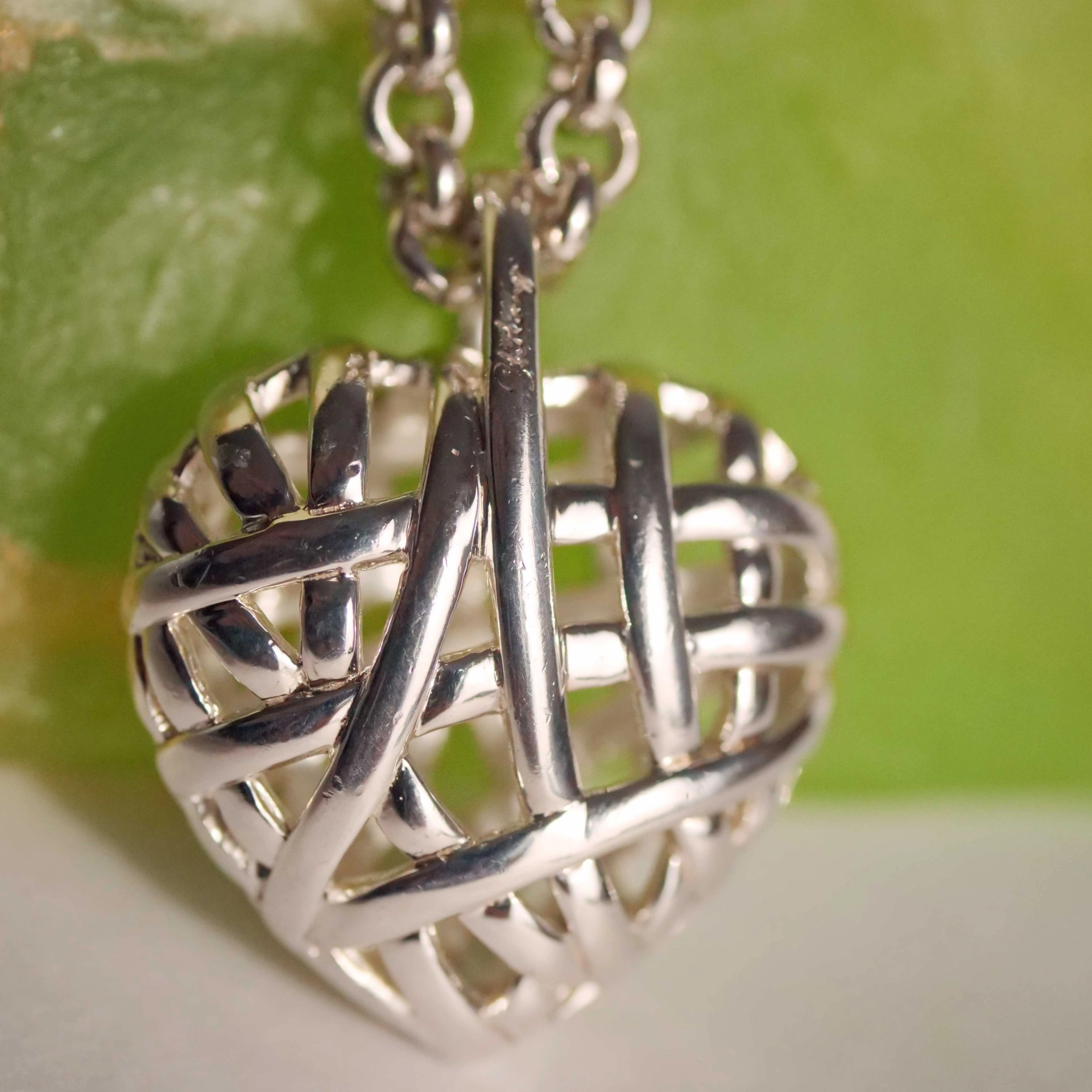 Chilango Wrapped Heart Pendant 925 Silver  33 x 28 mm orig. Package