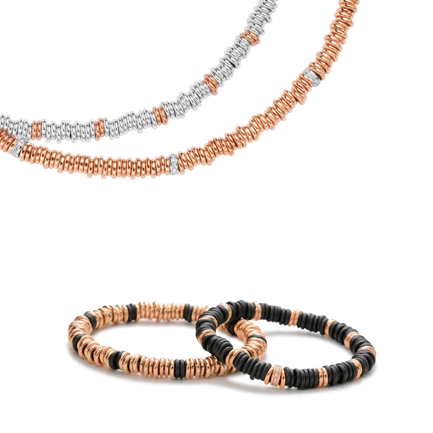 Ceramic Brilliant Bracelet from the popular Loop Kollektion Silhouette Bentner Germany