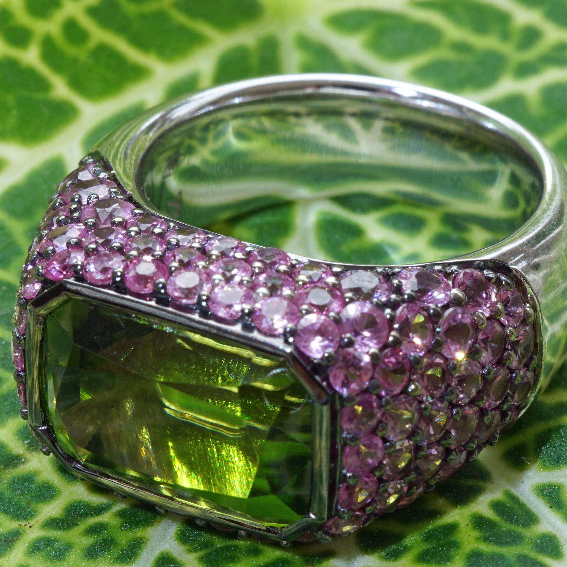 Peridot from Pakistan 9 ct Supat Mine a great Investment loupeclean Awesome Color