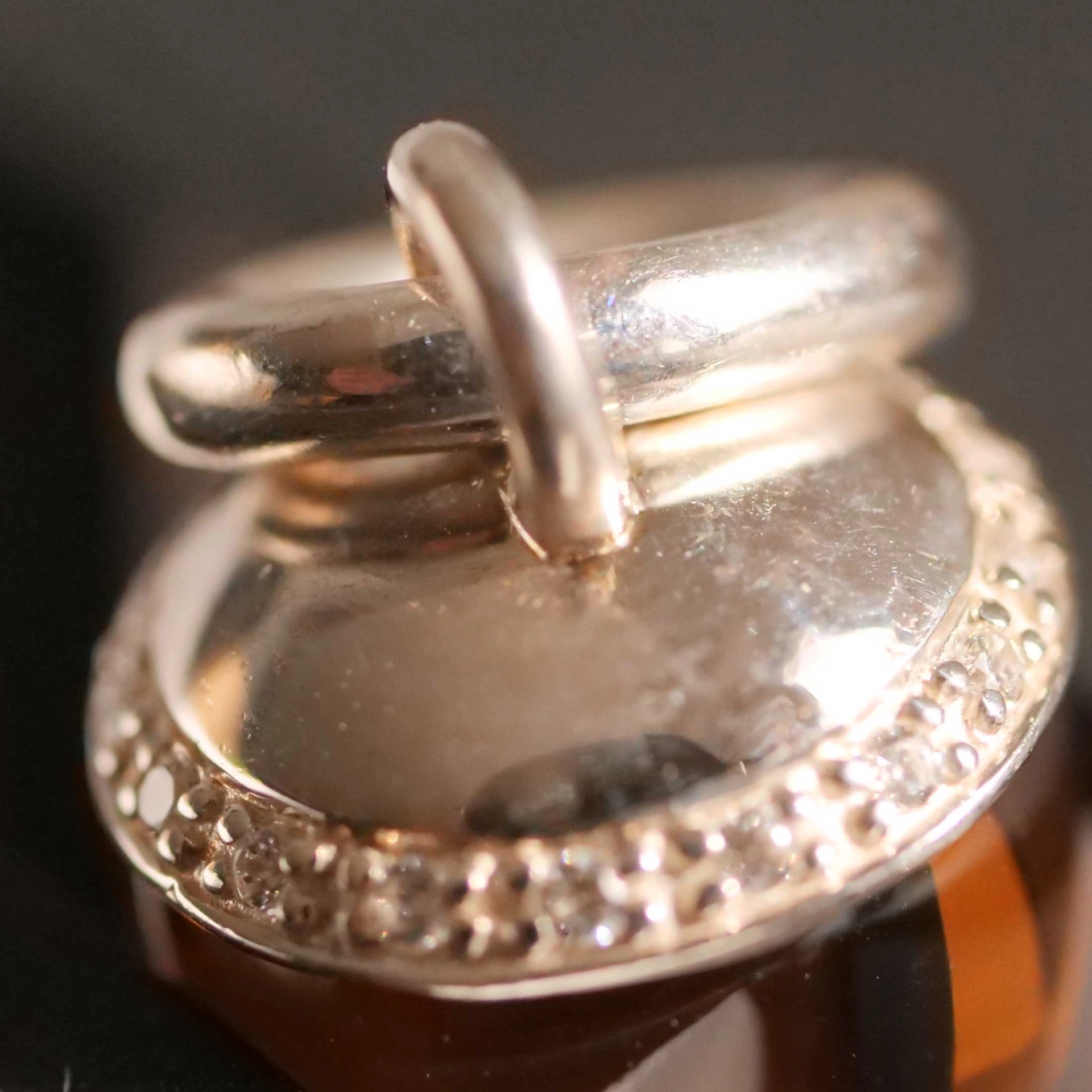 Smoky Quartz Pendant Drop Shrine with white Zircons from the Lifestyle Jewelry Manufacturer Chilango