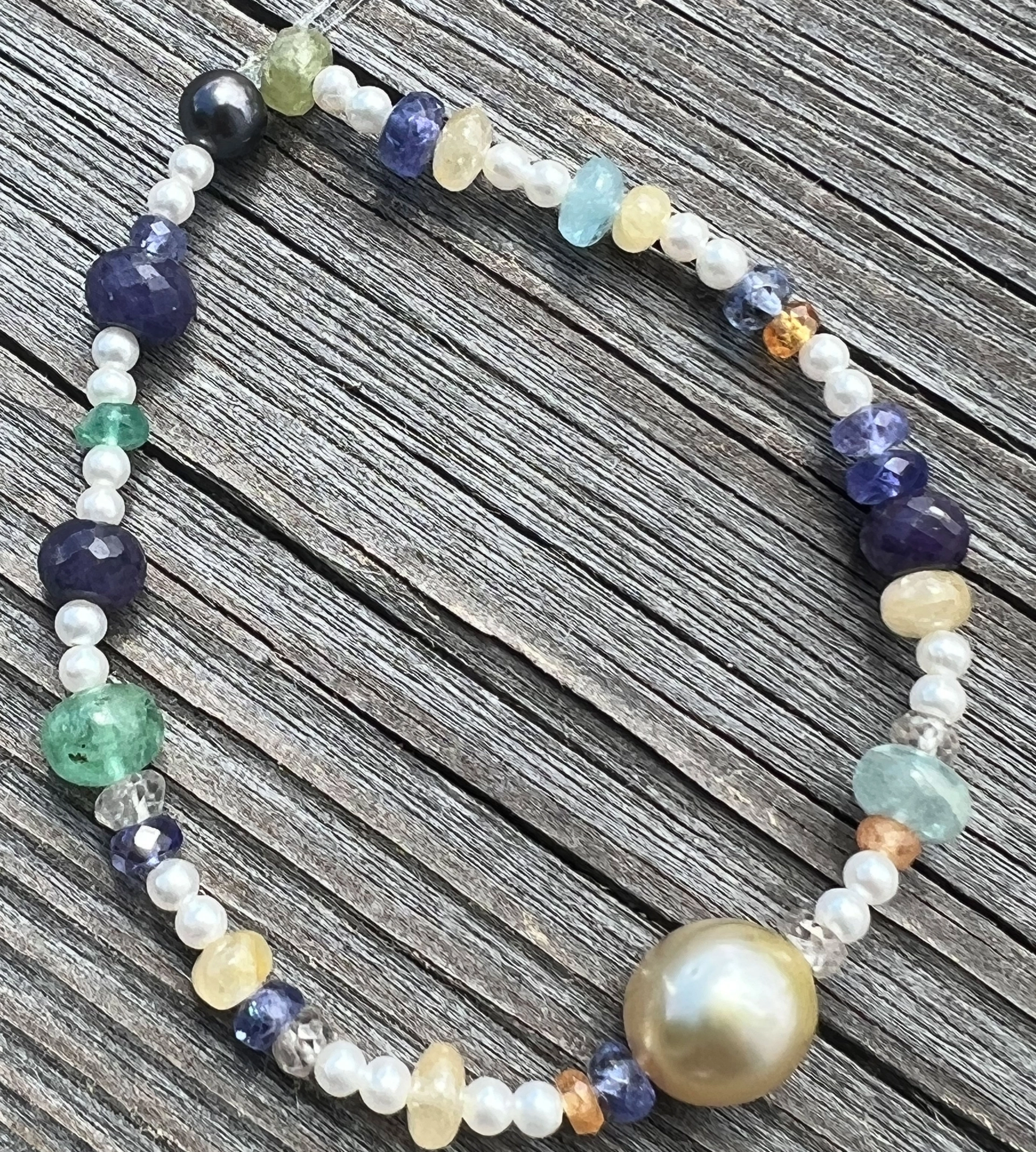 Gem Surprise Bracelet...quickly slipped over your wrist...high Quality 