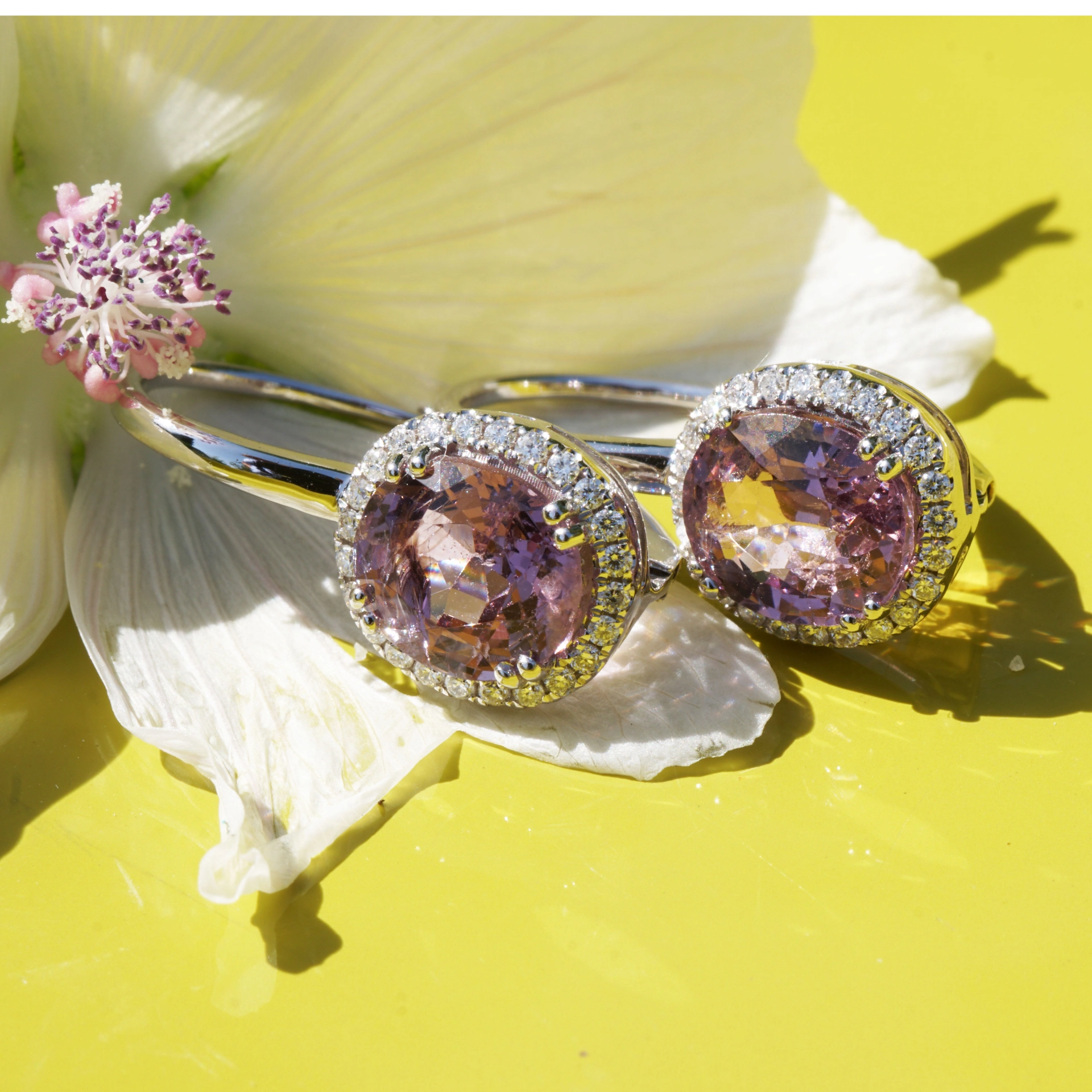 a temptation....pink spinells from burma are very precious gems