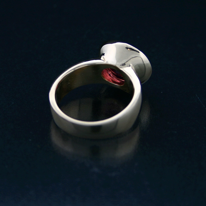 Rosa-Turmalin-Ring, 585/-Rosegold