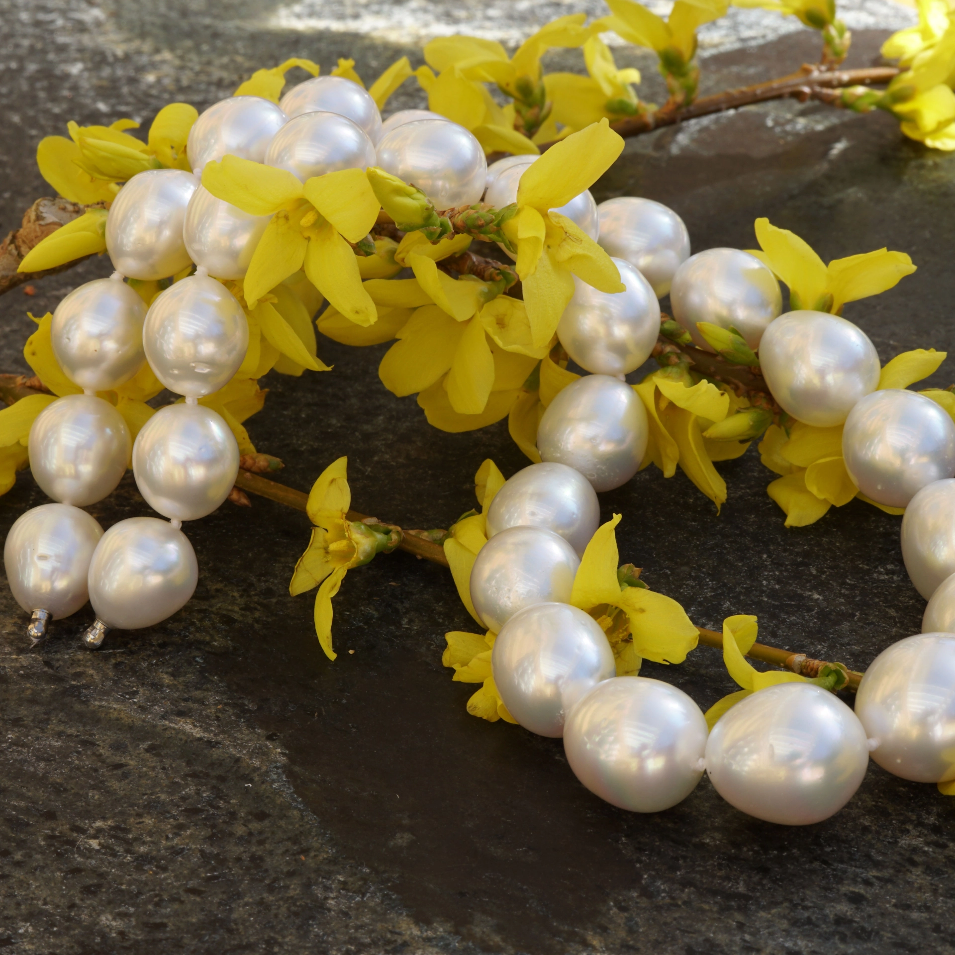 Southsea Pearl Necklace 15,3-12 mm AAA+ Great Quality
